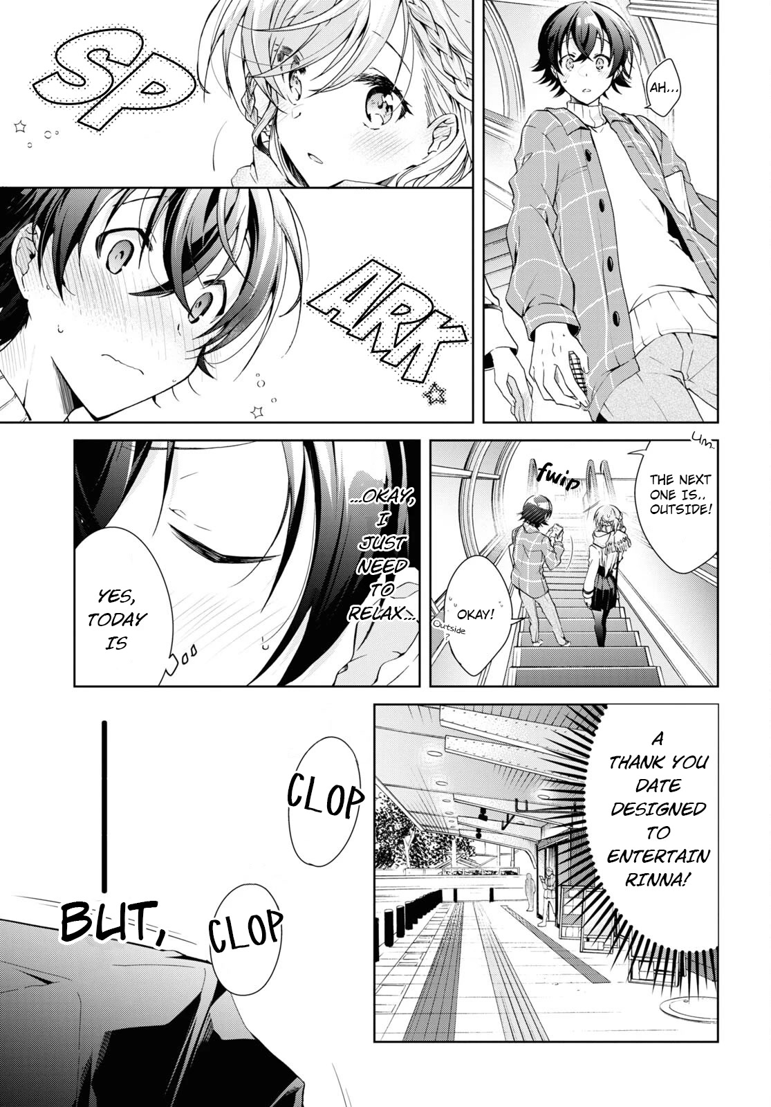 Isshiki-san Wants to Know About Love. Chapter 16 page 9 - Chapter 16: Meishi Rokutanda wants to entertain