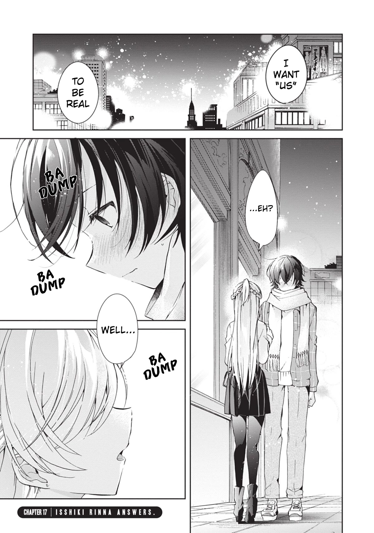 Isshiki-san Wants to Know About Love. Chapter 17 page 1 - Chapter 17: Isshiki Rinna answers