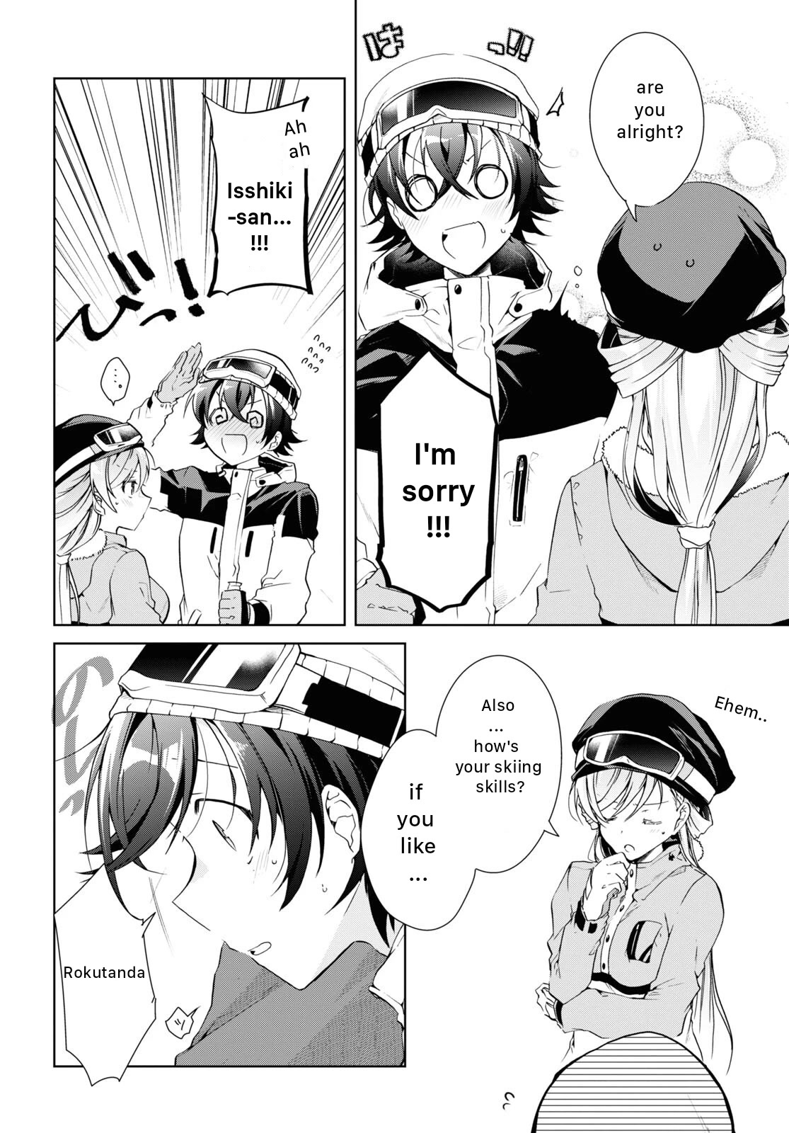 Isshiki-san Wants to Know About Love. Chapter 19 page 24 - Chapter 19: Meishi Rokutanda Becomes Worried