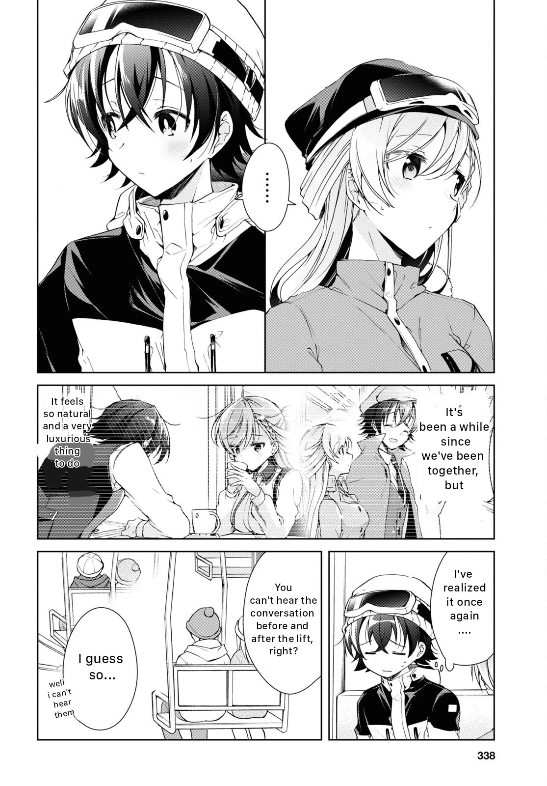 Isshiki-san Wants to Know About Love. Chapter 19 page 28 - Chapter 19: Meishi Rokutanda Becomes Worried