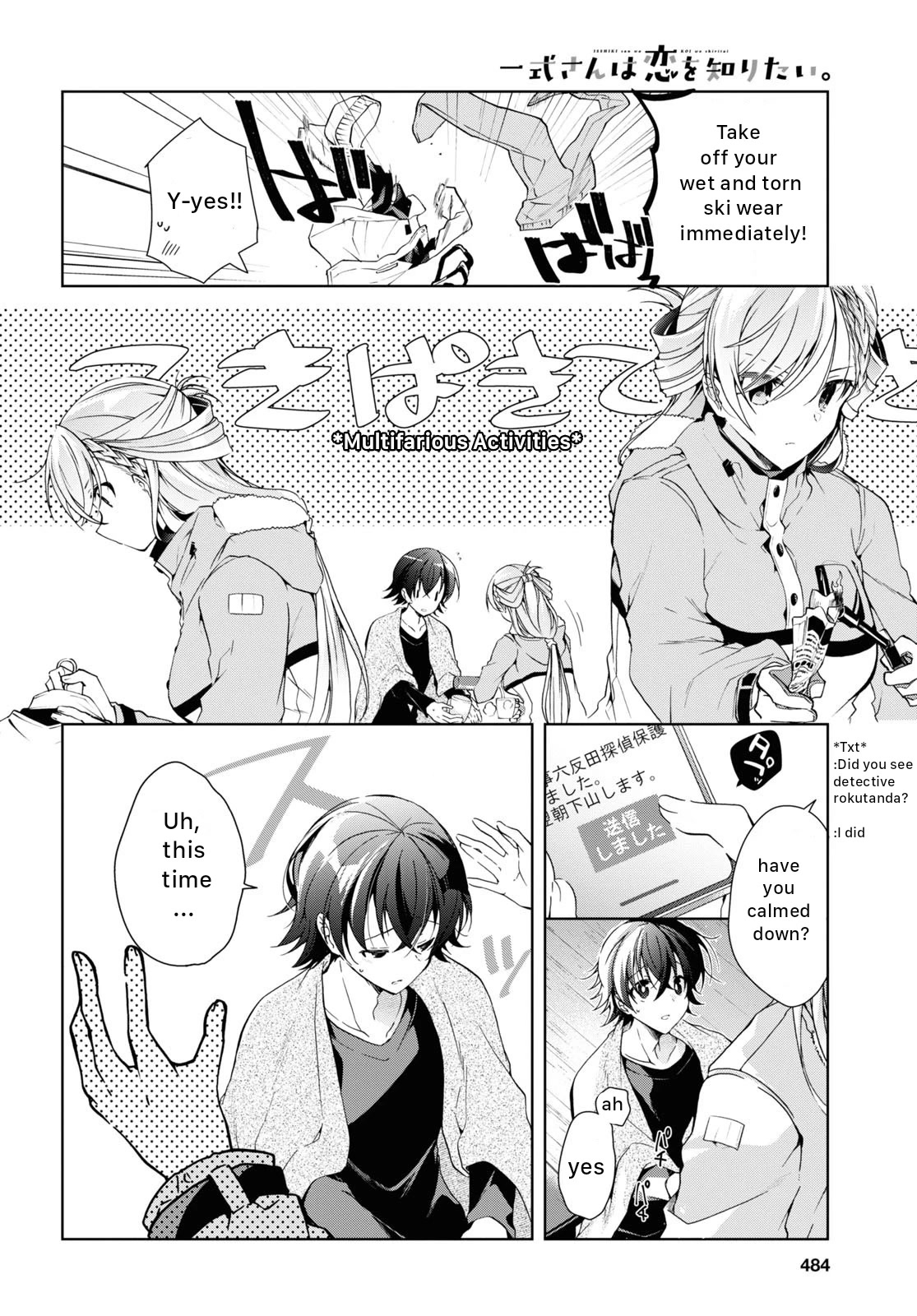Isshiki-san Wants to Know About Love. Chapter 20 page 10 - Chapter 20: Meishi Rokutanda Is Greedy