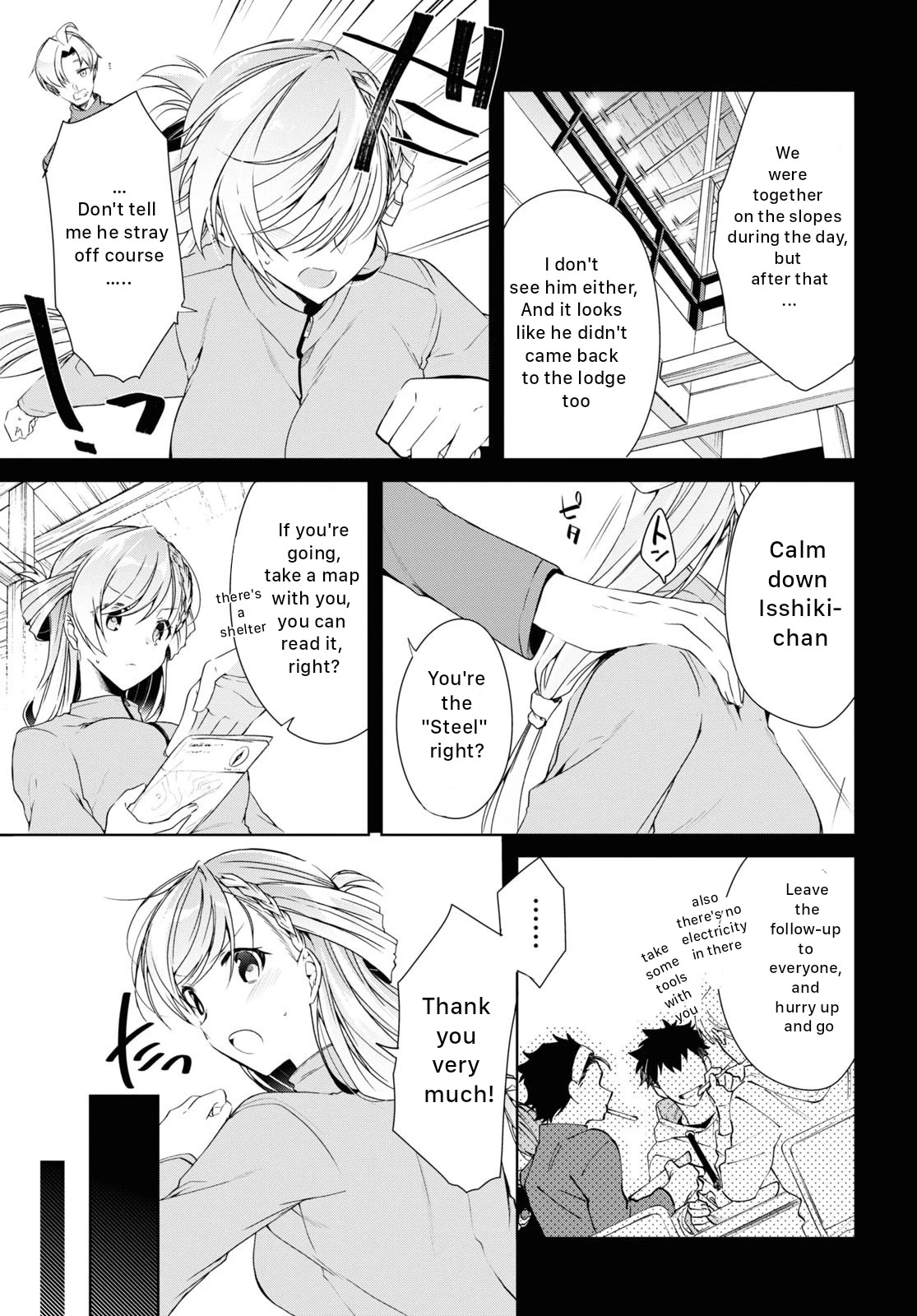Isshiki-san Wants to Know About Love. Chapter 20 page 31 - Chapter 20: Meishi Rokutanda Is Greedy