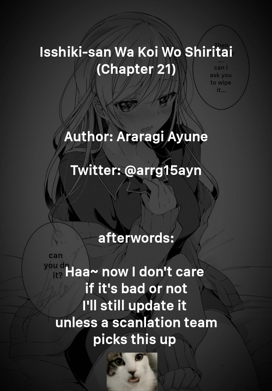 Isshiki-san Wants to Know About Love. Chapter 21 page 37 - Chapter 21: Isshiki Rinna Becomes Timid