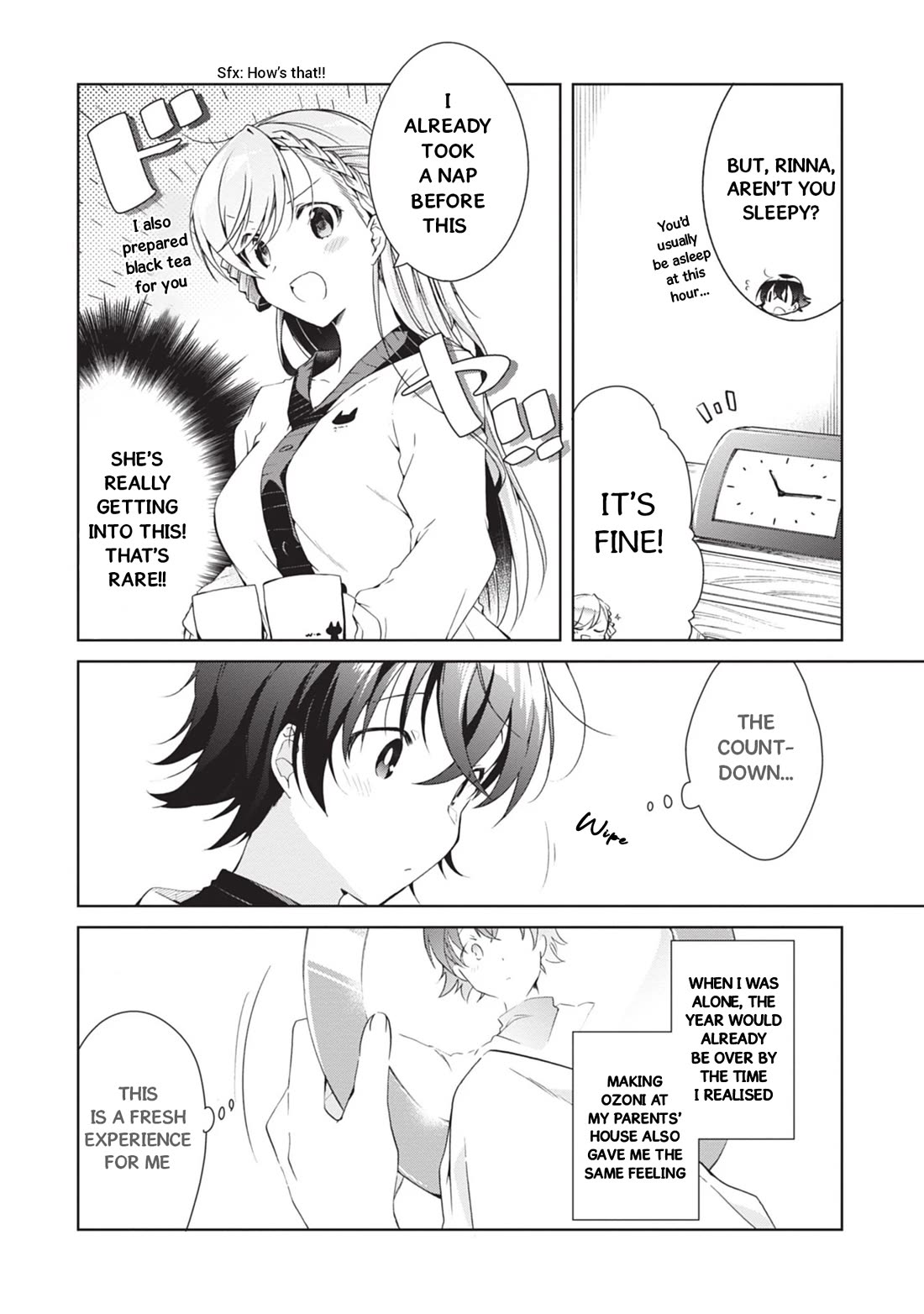 Isshiki-san Wants to Know About Love. Chapter 22.9 page 2 - Chapter 22.9: Isshiki Rinna Is Excited.