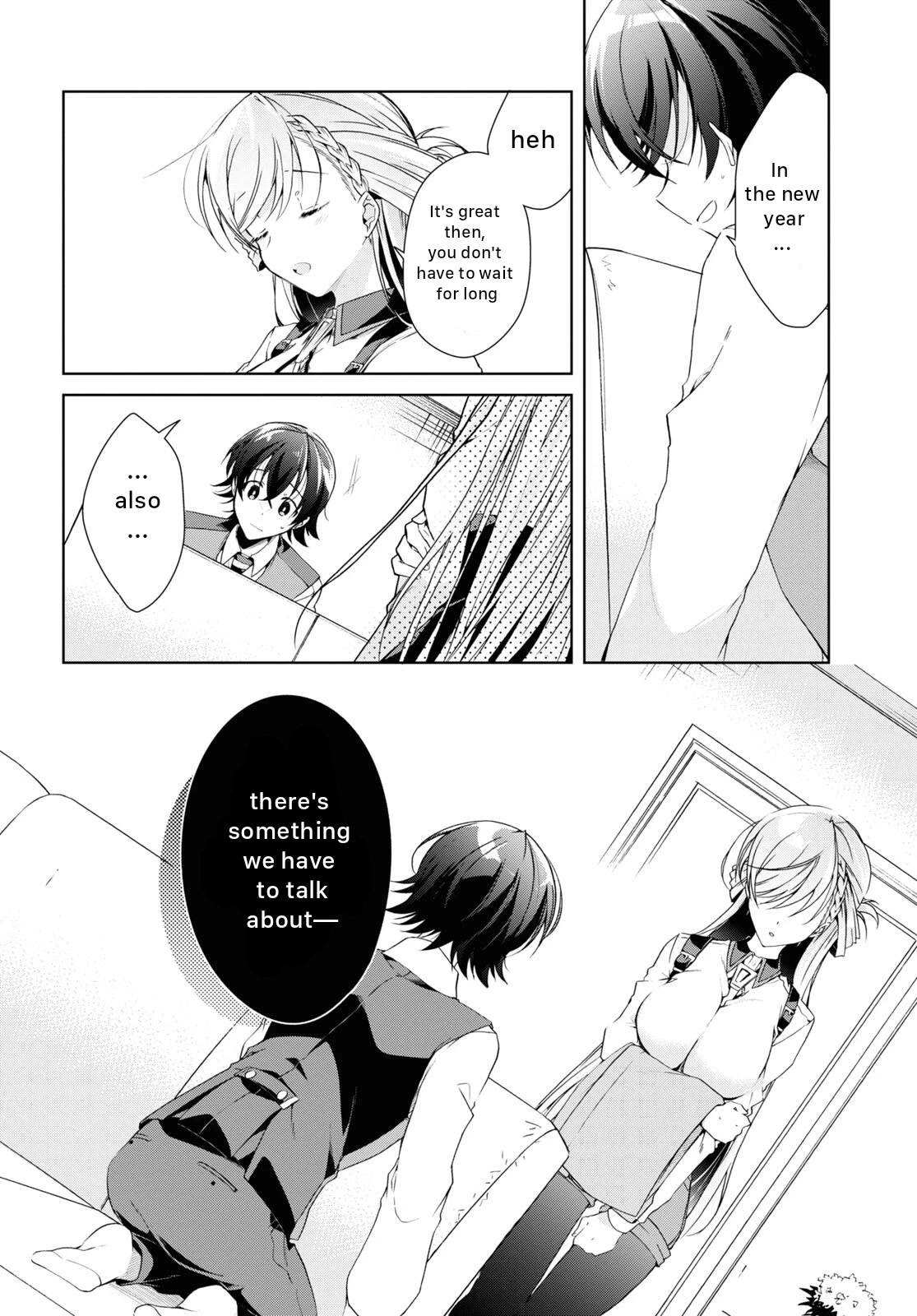 Isshiki-san Wants to Know About Love. Chapter 22 page 10 - Chapter 22: Meishi Rokutanda Make A Decision