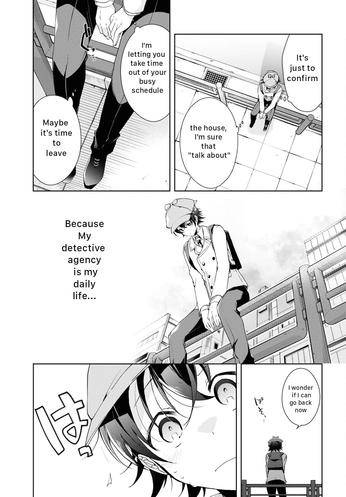 Isshiki-san Wants to Know About Love. Chapter 22 page 13 - Chapter 22: Meishi Rokutanda Make A Decision