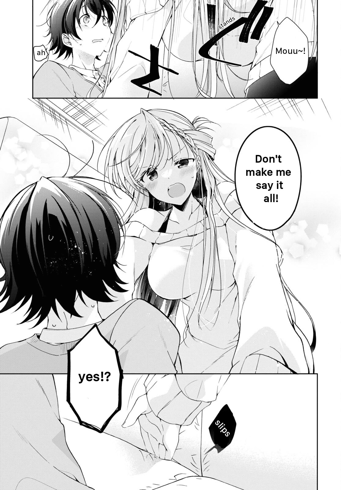Isshiki-san Wants to Know About Love. Chapter 22 page 25 - Chapter 22: Meishi Rokutanda Make A Decision