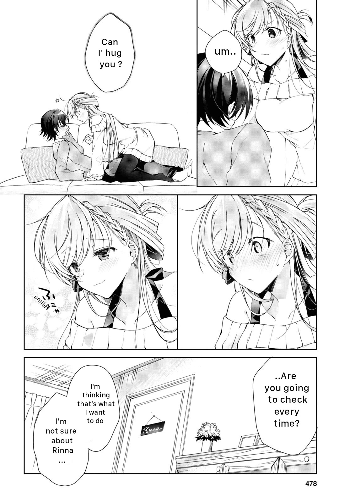 Isshiki-san Wants to Know About Love. Chapter 22 page 28 - Chapter 22: Meishi Rokutanda Make A Decision