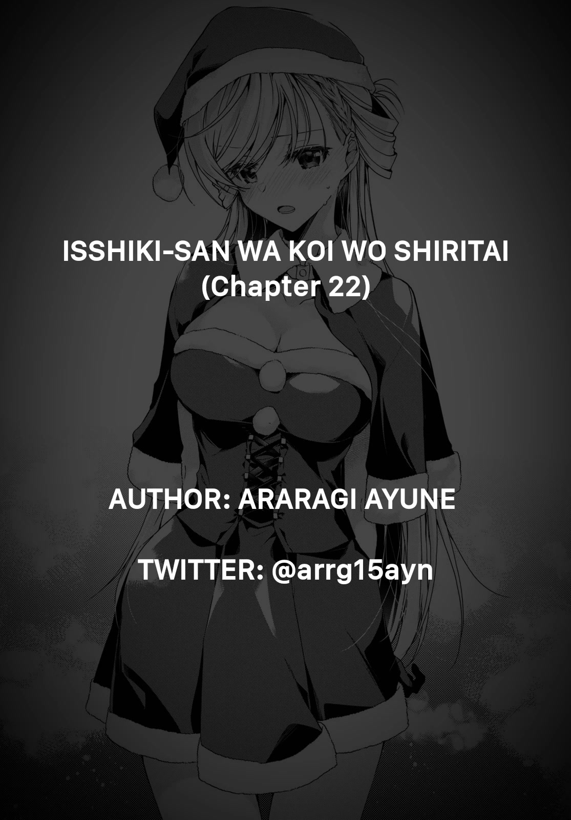 Isshiki-san Wants to Know About Love. Chapter 22 page 38 - Chapter 22: Meishi Rokutanda Make A Decision