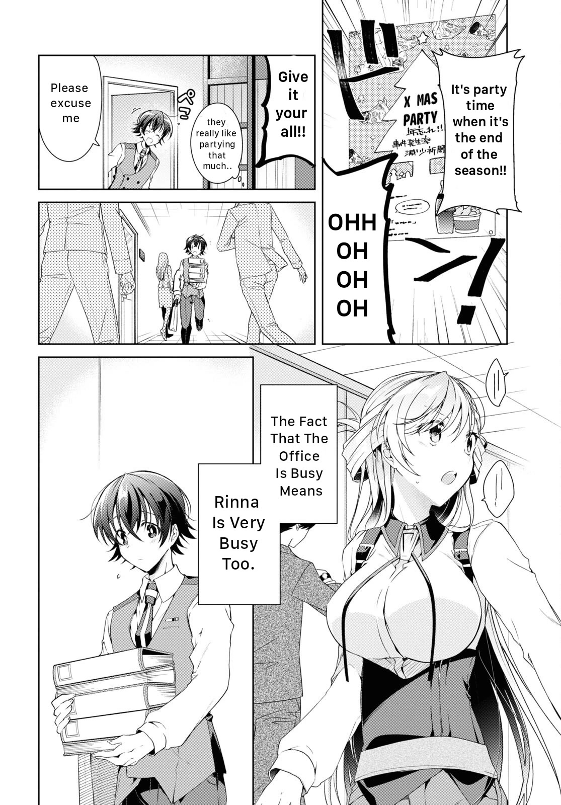 Isshiki-san Wants to Know About Love. Chapter 22 page 4 - Chapter 22: Meishi Rokutanda Make A Decision