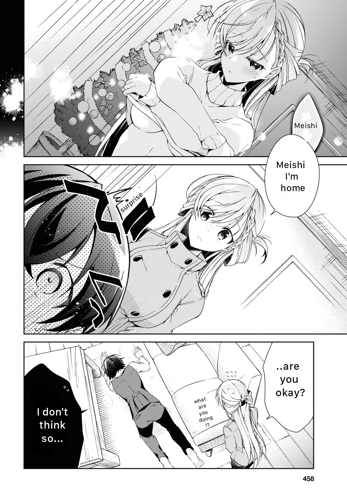 Isshiki-san Wants to Know About Love. Chapter 22 page 8 - Chapter 22: Meishi Rokutanda Make A Decision