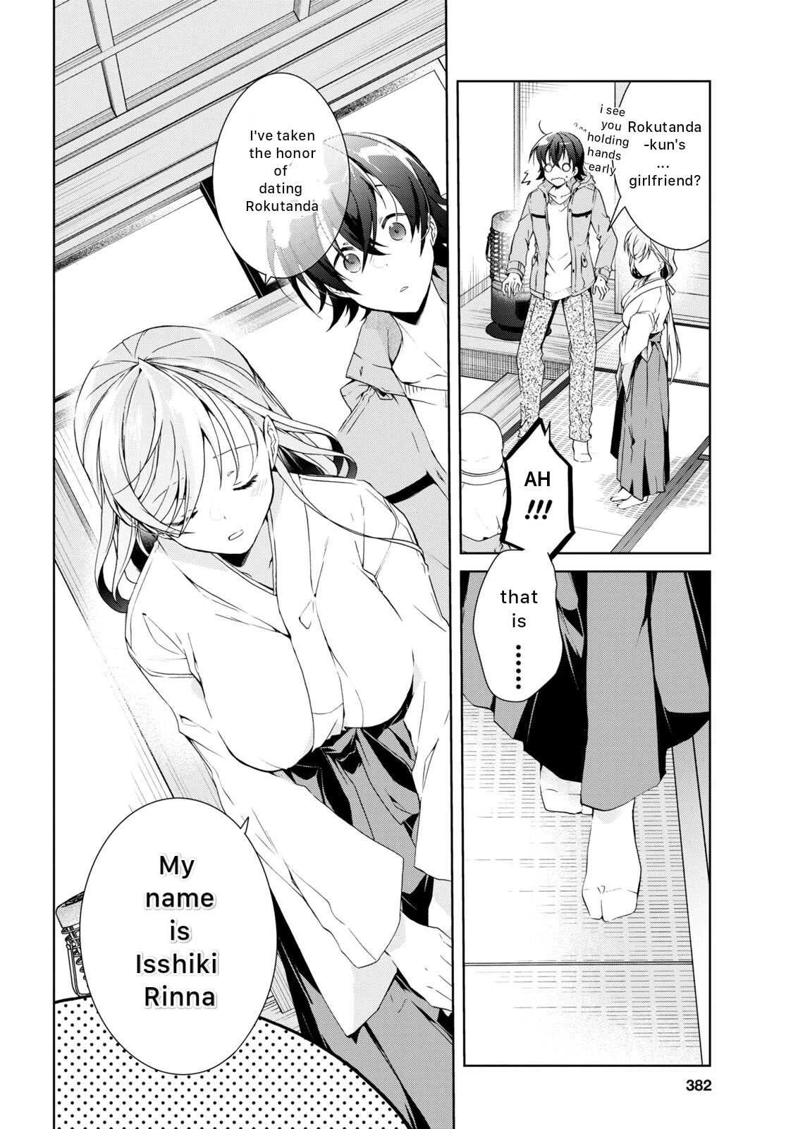 Isshiki-san Wants to Know About Love. Chapter 23 page 10 - Chapter 23: Meishi Rokutanda Let His Guard Down