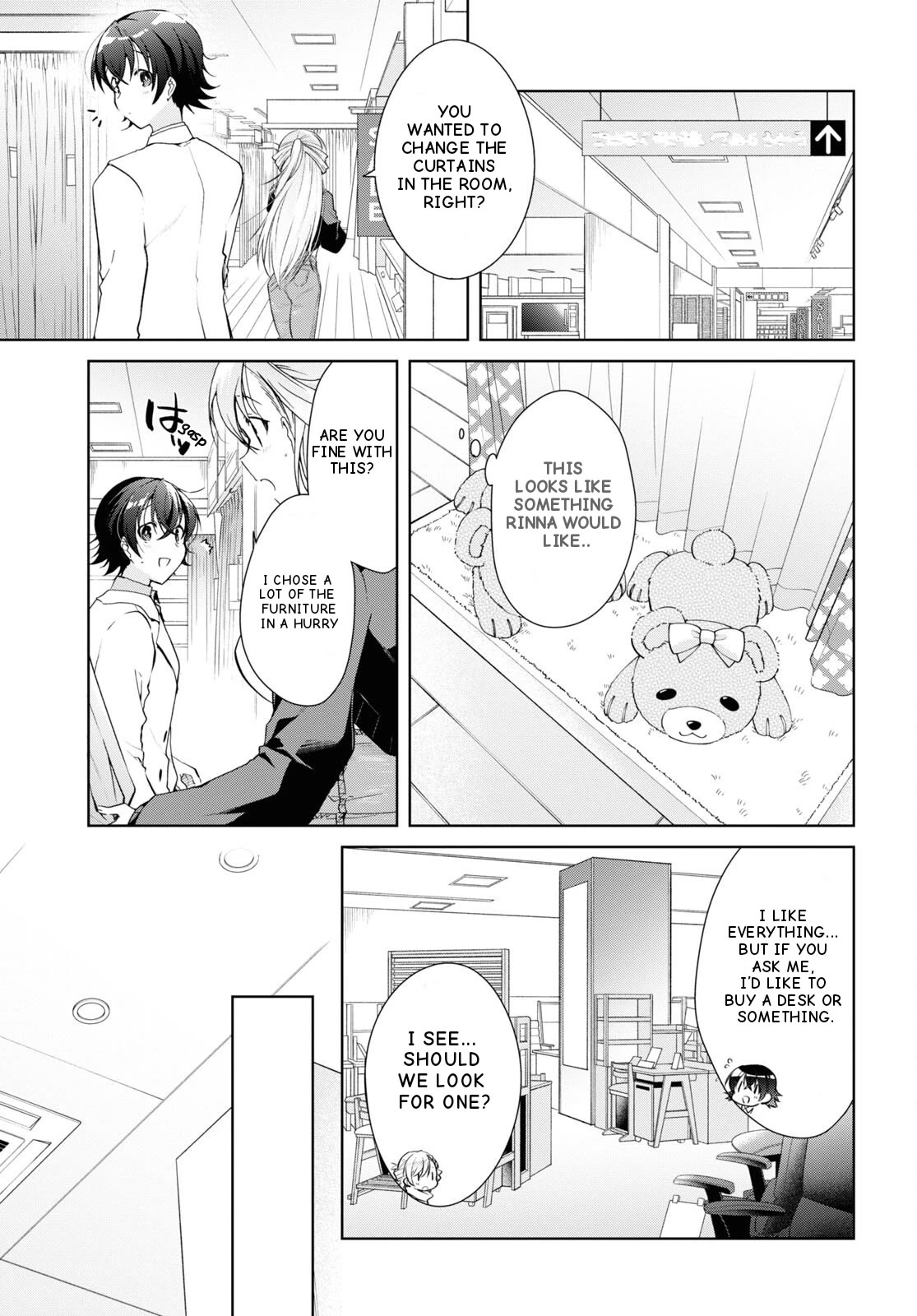 Isshiki-san Wants to Know About Love. Chapter 26 page 8 - Chapter 26: Rokutanda Meishi Has An Encounter