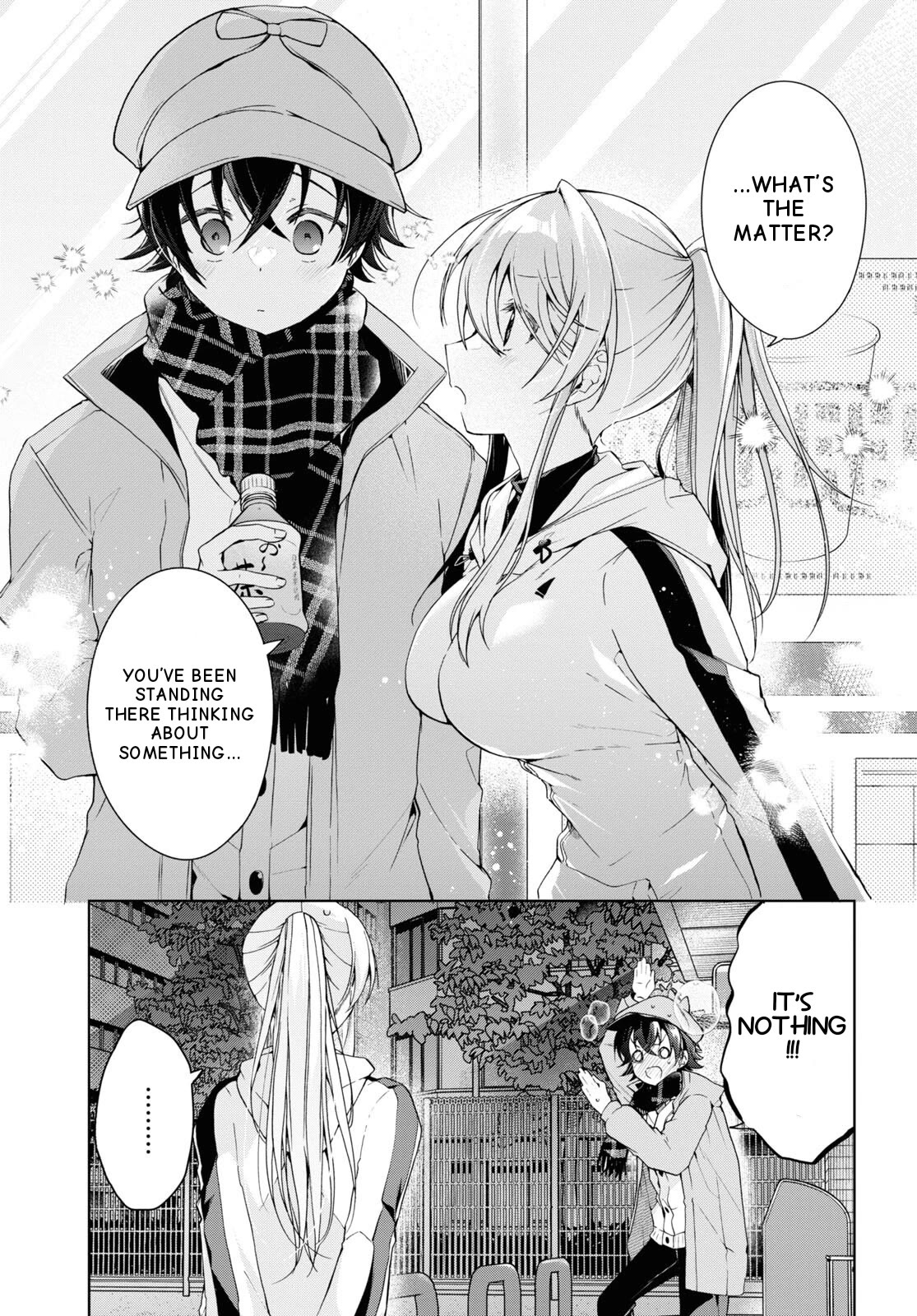 Isshiki-san Wants to Know About Love. Chapter 28 page 11 - Chapter 28: Rokutanda Meishi Holds It In.