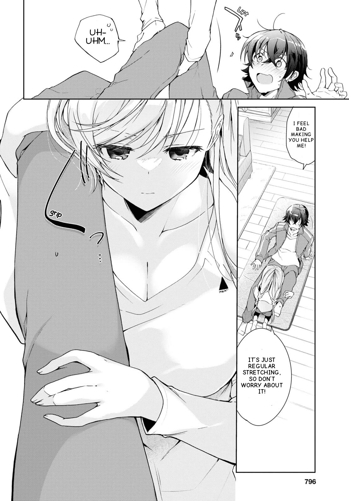 Isshiki-san Wants to Know About Love. Chapter 28 page 16 - Chapter 28: Rokutanda Meishi Holds It In.