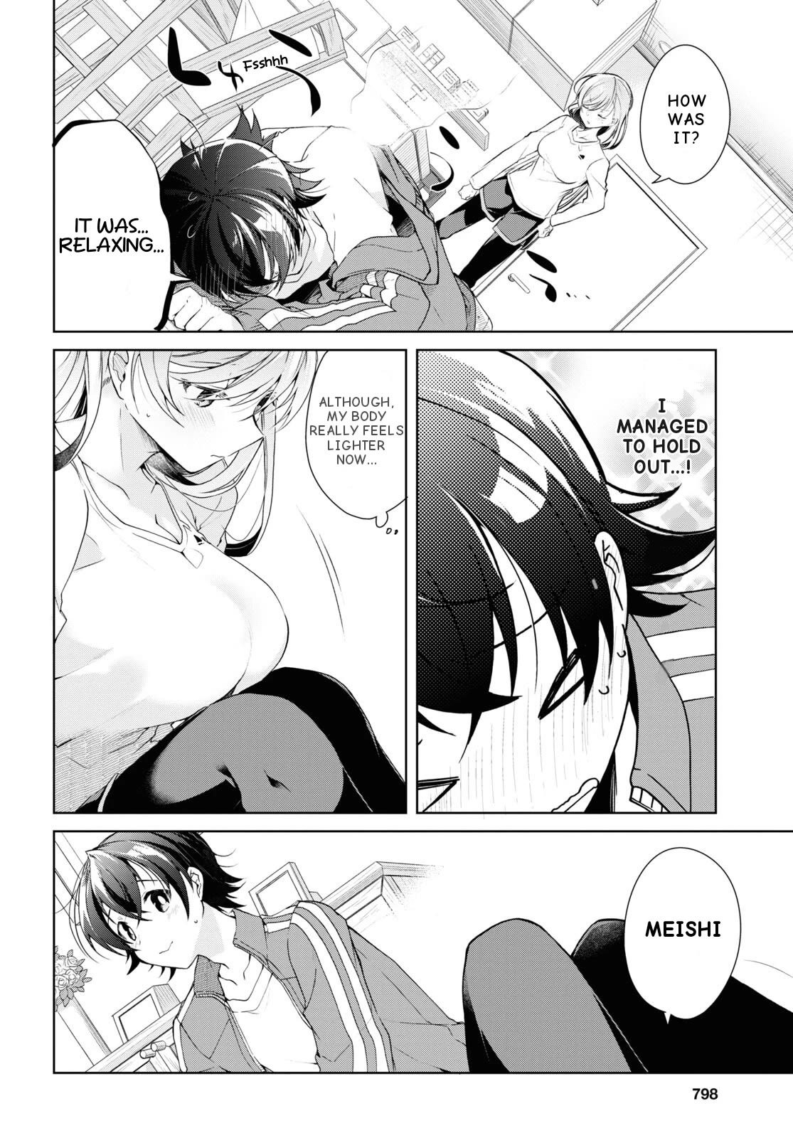 Isshiki-san Wants to Know About Love. Chapter 28 page 18 - Chapter 28: Rokutanda Meishi Holds It In.