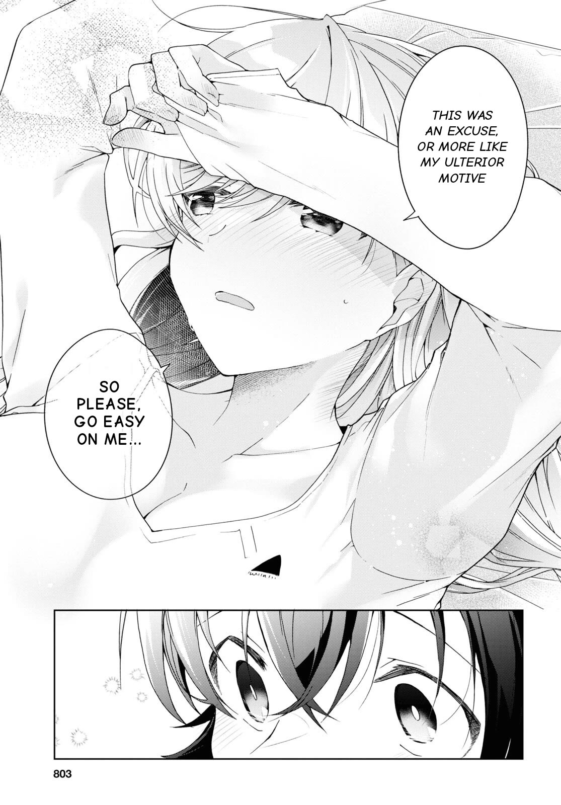 Isshiki-san Wants to Know About Love. Chapter 28 page 23 - Chapter 28: Rokutanda Meishi Holds It In.