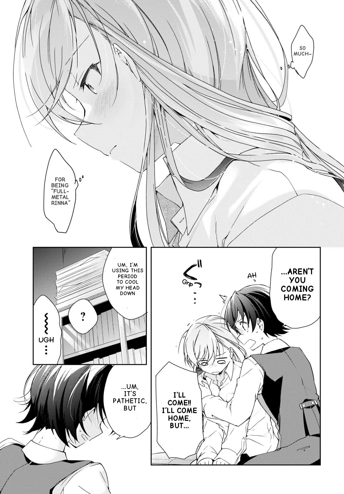Isshiki-san Wants to Know About Love. Chapter 29 page 20 - Chapter 29: Isshiki Rinna Wants To Be Stoic.
