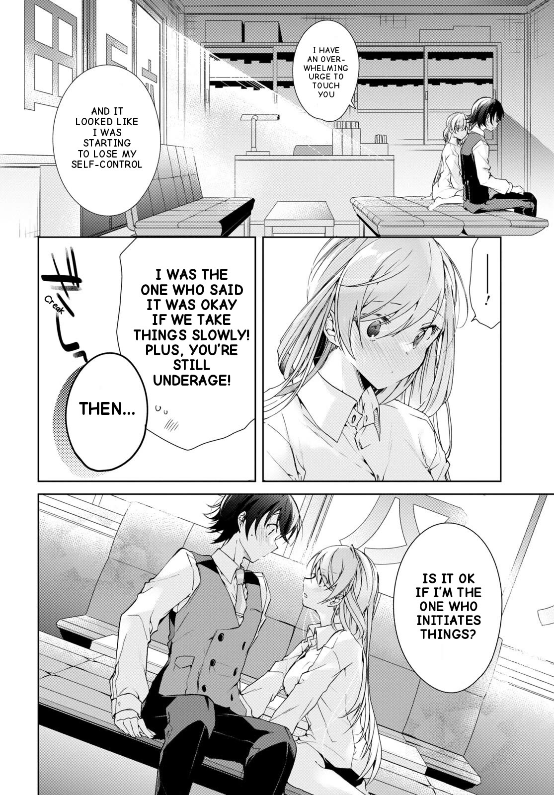 Isshiki-san Wants to Know About Love. Chapter 29 page 21 - Chapter 29: Isshiki Rinna Wants To Be Stoic.