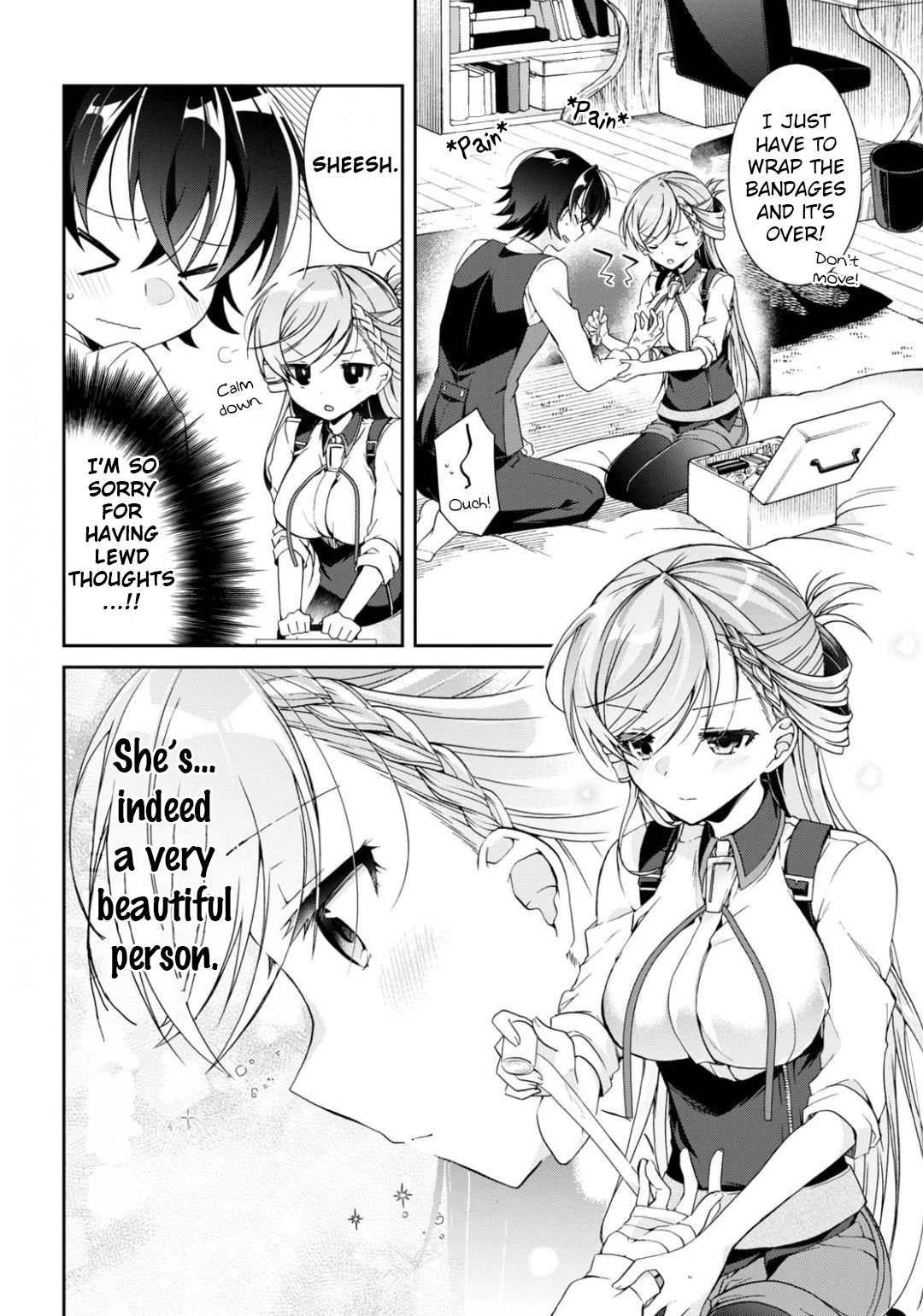 Isshiki-san Wants to Know About Love. Chapter 3 page 10 - Chapter 3: Meishi Rokutanda Wants to be A Gentleman