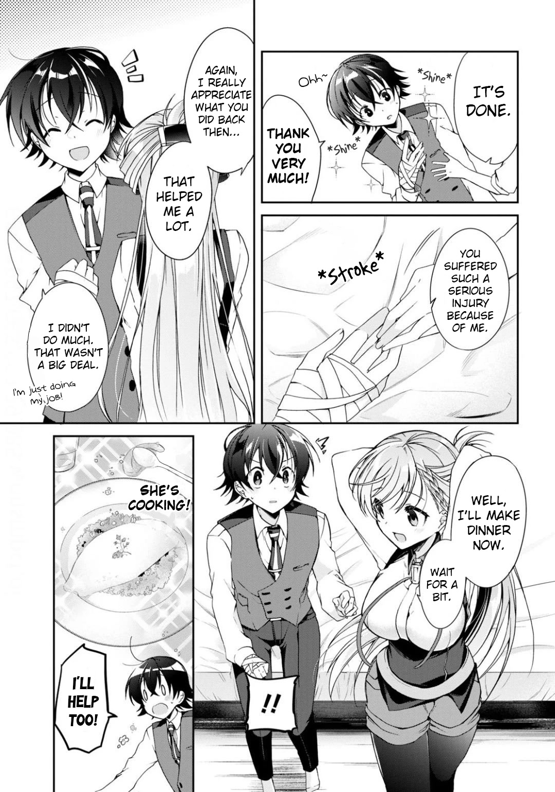 Isshiki-san Wants to Know About Love. Chapter 3 page 11 - Chapter 3: Meishi Rokutanda Wants to be A Gentleman