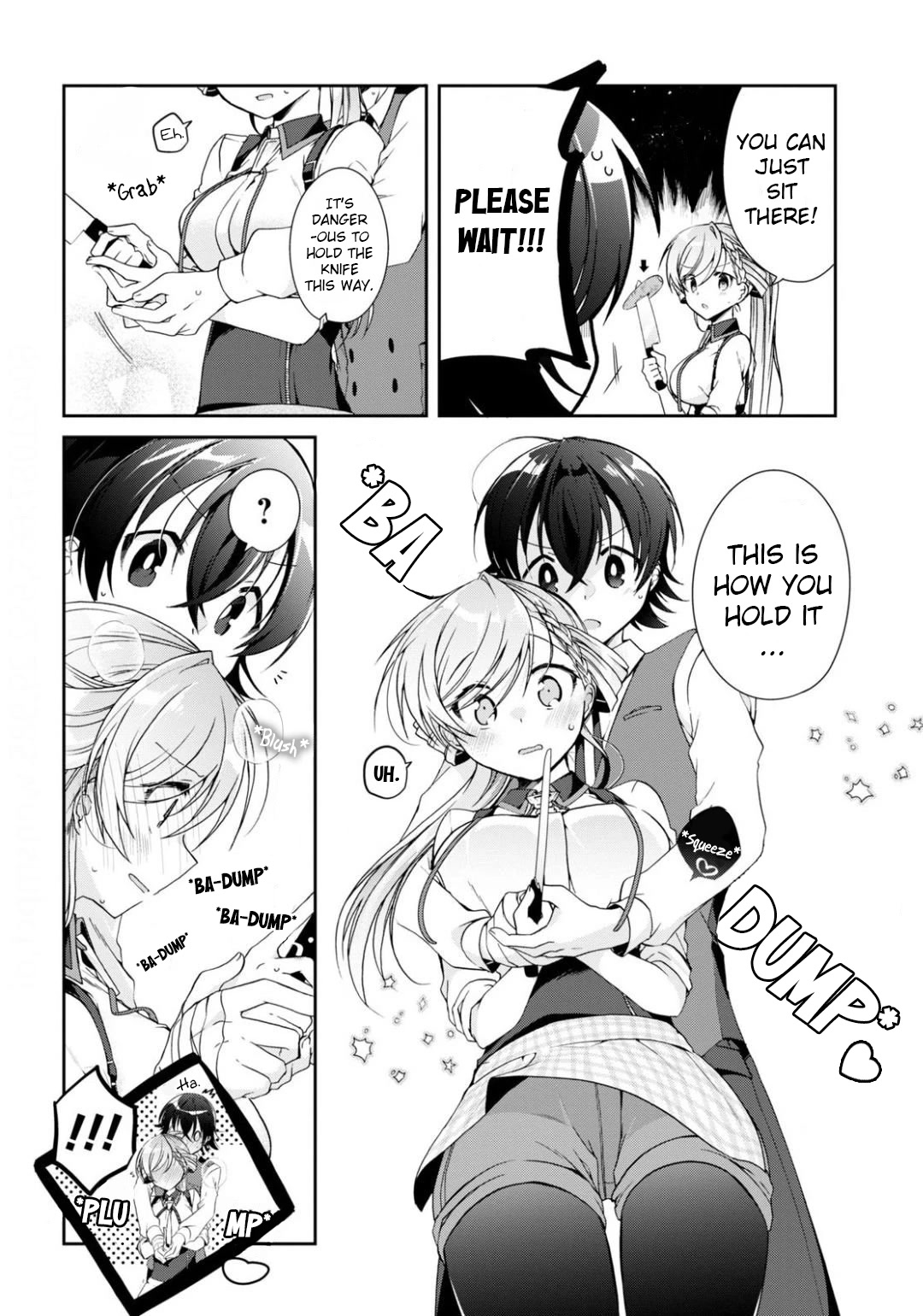 Isshiki-san Wants to Know About Love. Chapter 3 page 12 - Chapter 3: Meishi Rokutanda Wants to be A Gentleman