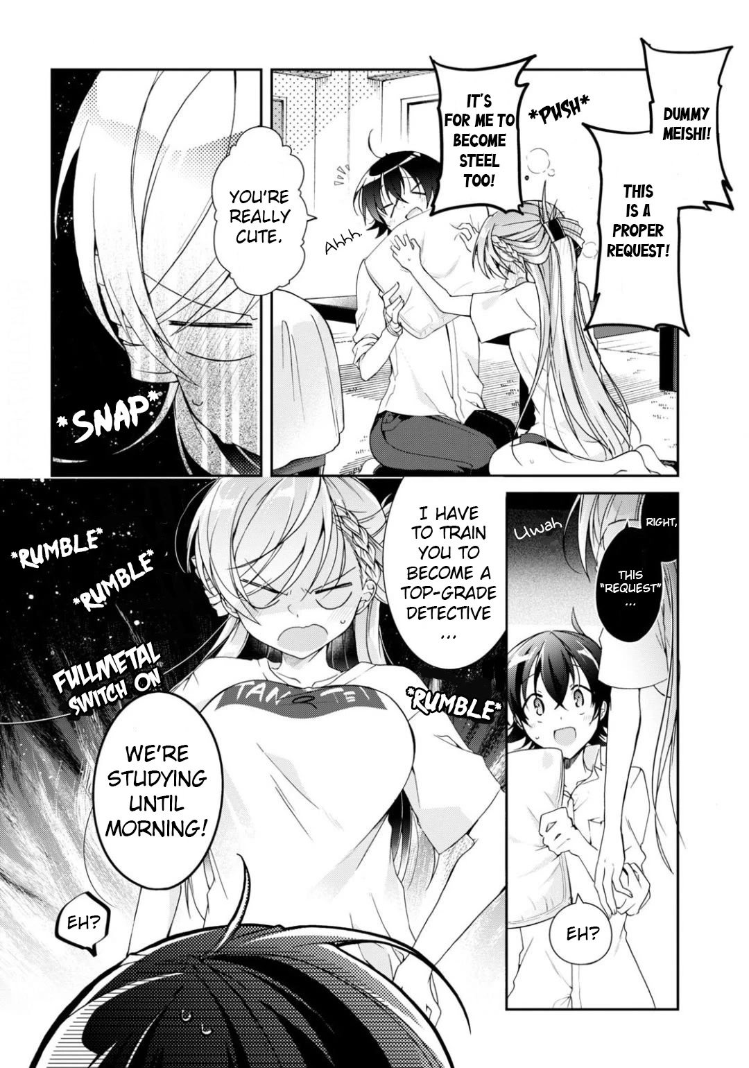 Isshiki-san Wants to Know About Love. Chapter 3 page 28 - Chapter 3: Meishi Rokutanda Wants to be A Gentleman