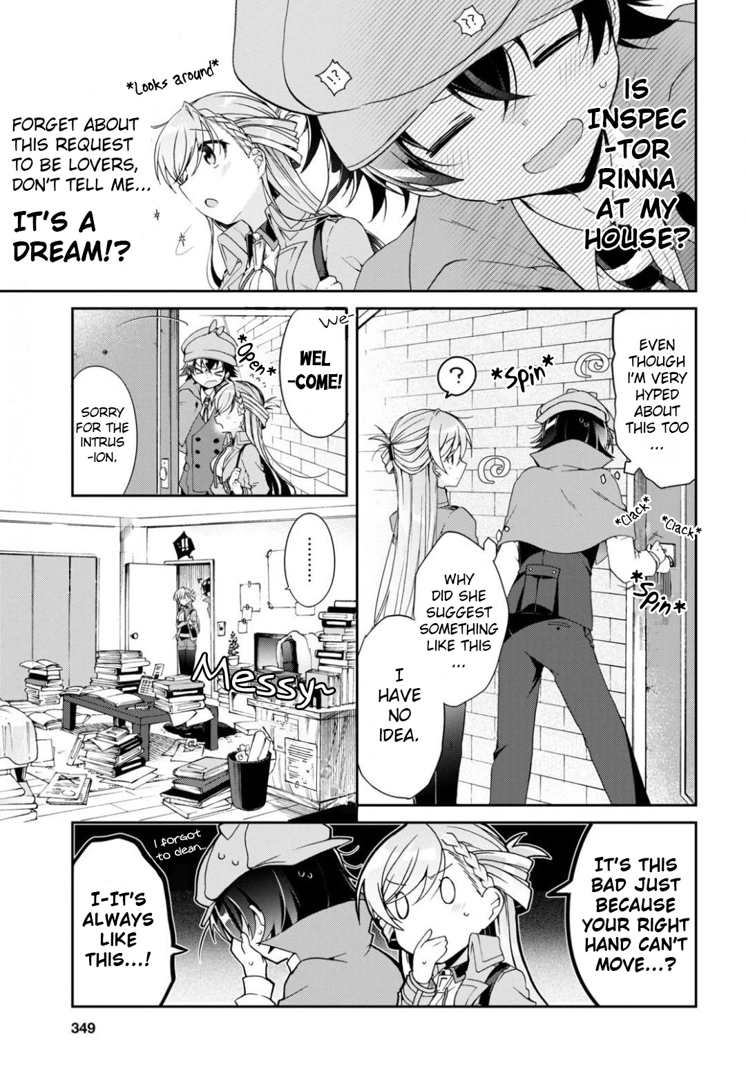 Isshiki-san Wants to Know About Love. Chapter 3 page 5 - Chapter 3: Meishi Rokutanda Wants to be A Gentleman