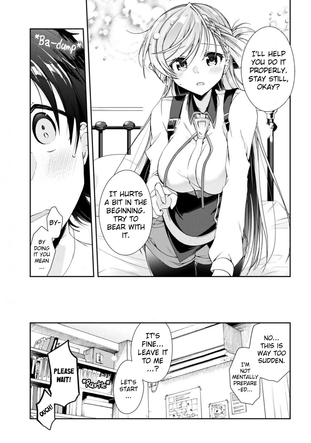 Isshiki-san Wants to Know About Love. Chapter 3 page 9 - Chapter 3: Meishi Rokutanda Wants to be A Gentleman