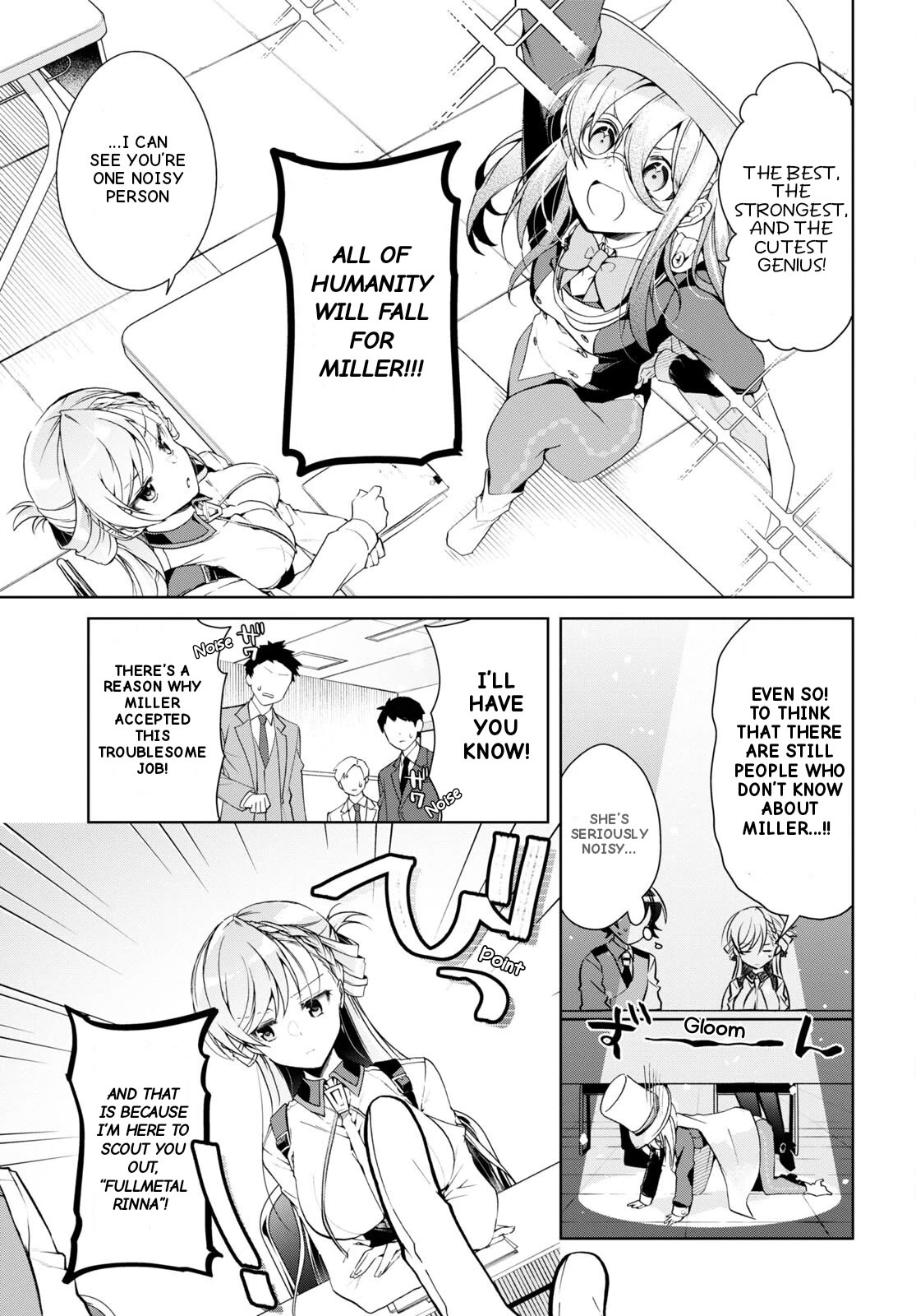 Isshiki-san Wants to Know About Love. Chapter 31 page 10 - Chapter 31: Isshiki Rinna Is Hiding.