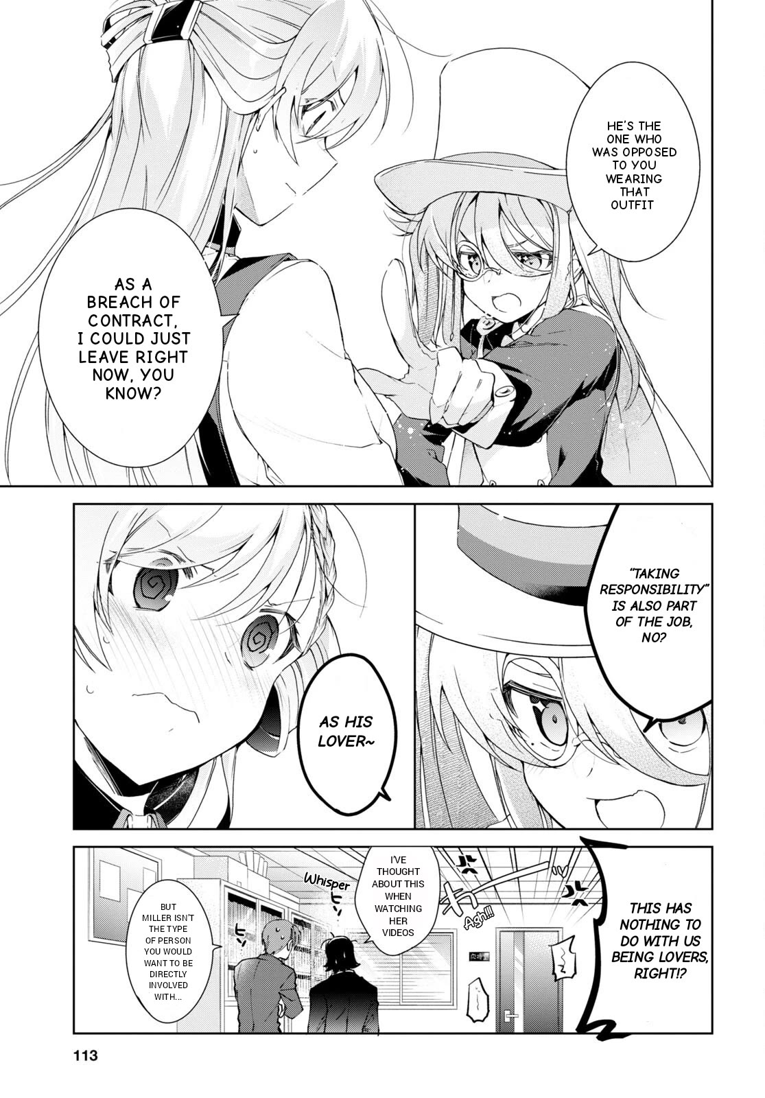 Isshiki-san Wants to Know About Love. Chapter 31 page 26 - Chapter 31: Isshiki Rinna Is Hiding.