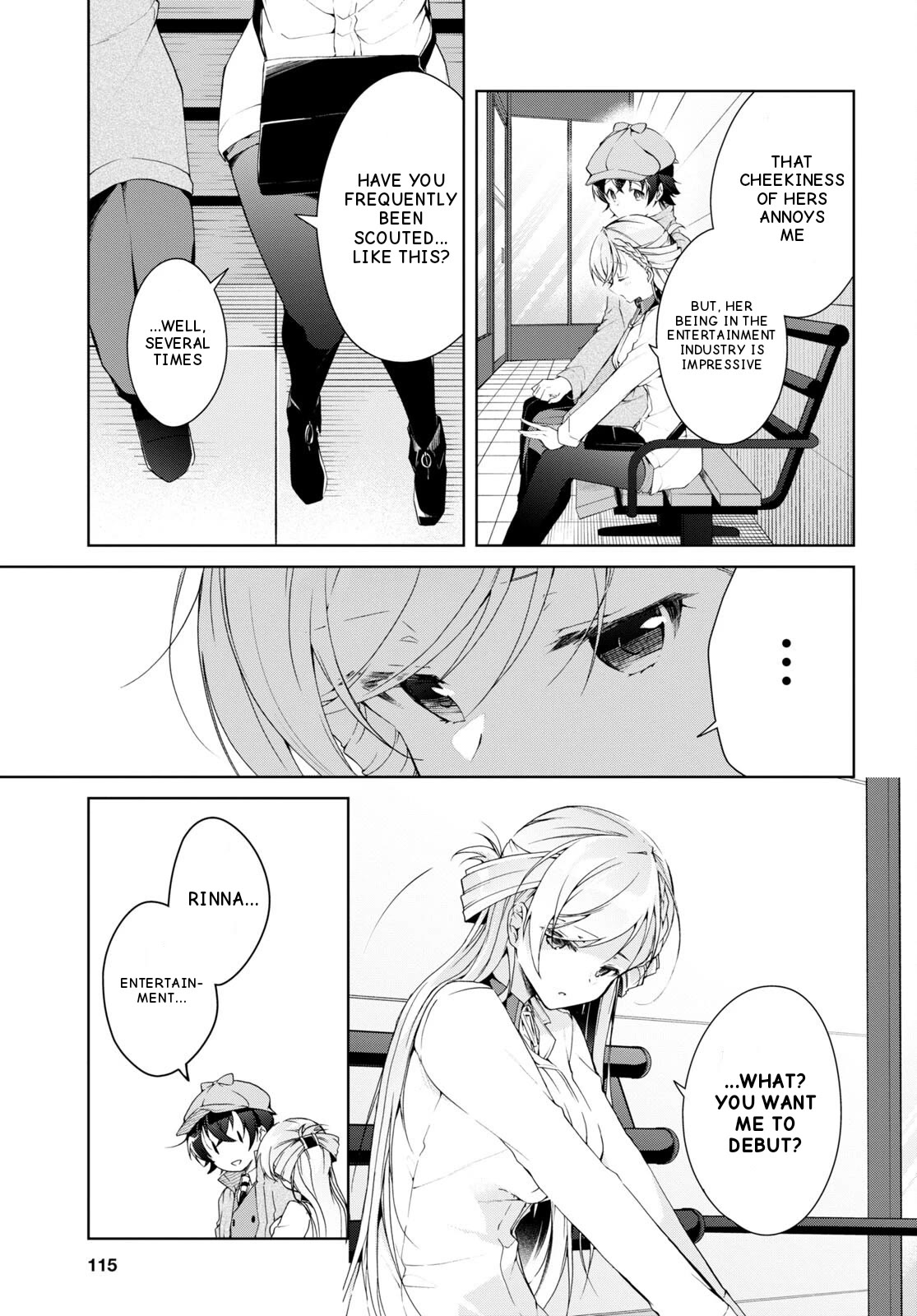 Isshiki-san Wants to Know About Love. Chapter 31 page 28 - Chapter 31: Isshiki Rinna Is Hiding.