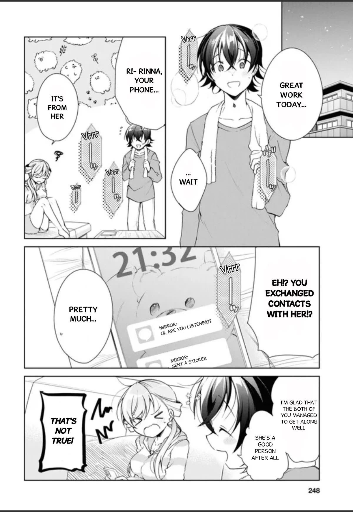 Isshiki-san Wants to Know About Love. Chapter 32.5 page 22 - Chapter 32.5: Isshiki Rinna Leaves Her Past Behind.