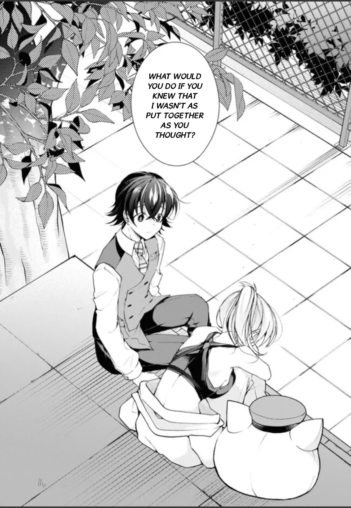 Isshiki-san Wants to Know About Love. Chapter 32.5 page 4 - Chapter 32.5: Isshiki Rinna Leaves Her Past Behind.