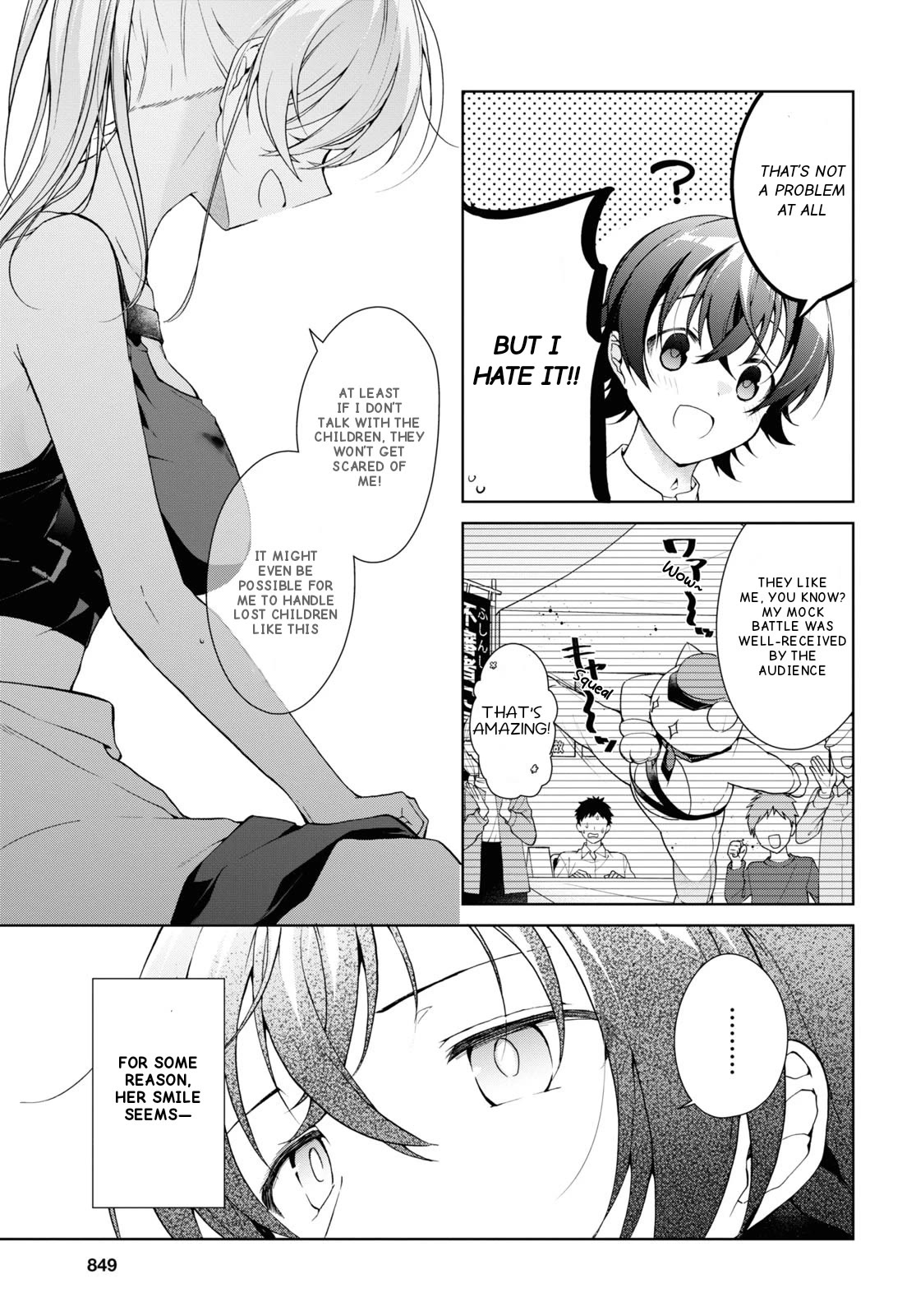 Isshiki-san Wants to Know About Love. Chapter 32 page 19 - Chapter 32: Isshiki Rinna Runs From Her Past.
