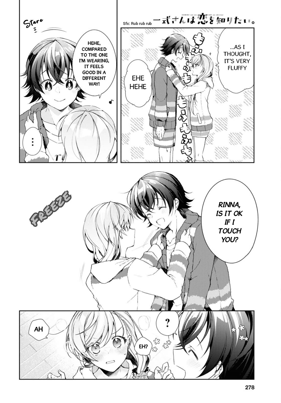 Isshiki-san Wants to Know About Love. Chapter 34.5 page 4 - Chapter 34.5: Rokutanda Meishi Has Bad Judgement