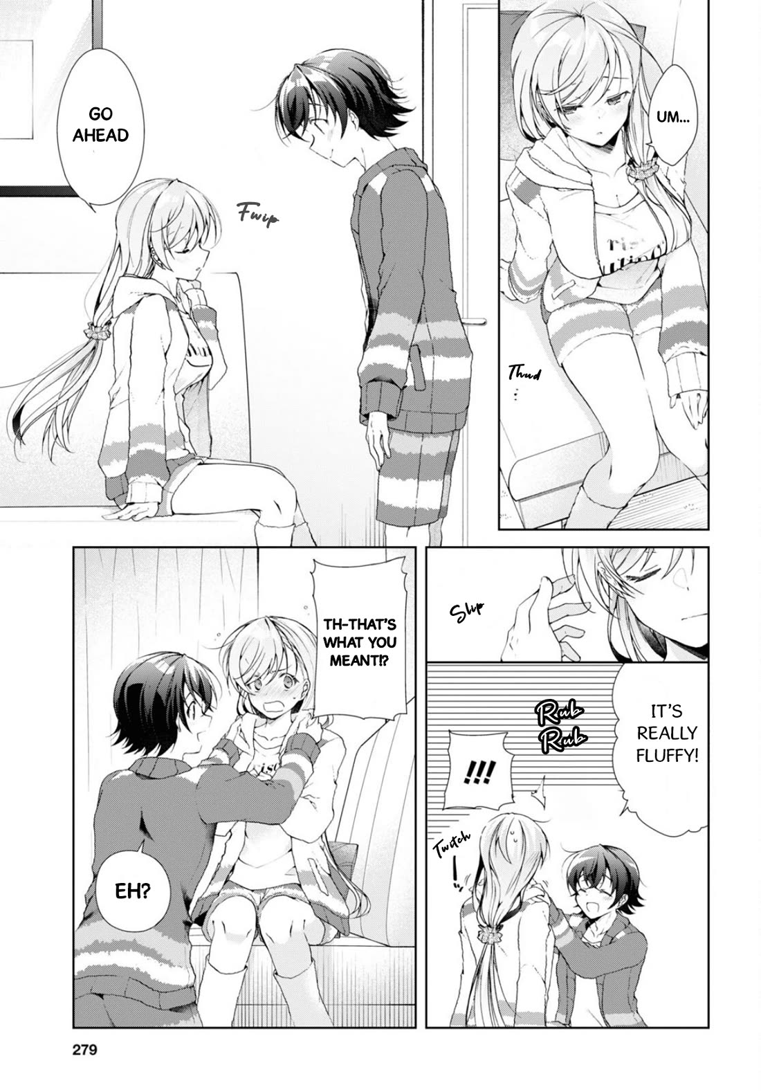 Isshiki-san Wants to Know About Love. Chapter 34.5 page 5 - Chapter 34.5: Rokutanda Meishi Has Bad Judgement