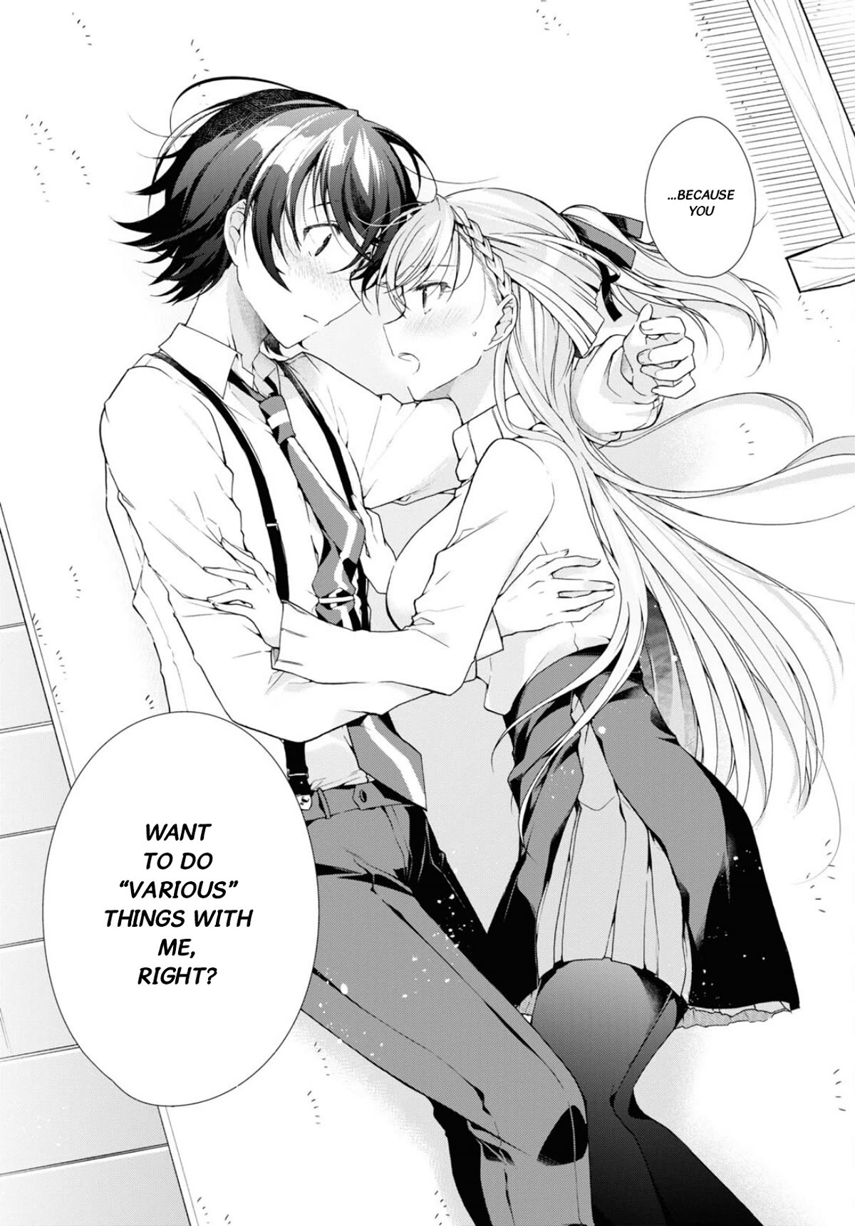 Isshiki-san Wants to Know About Love. Chapter 34 page 27 - Chapter 34: Isshiki Rinna Races Swiftly.