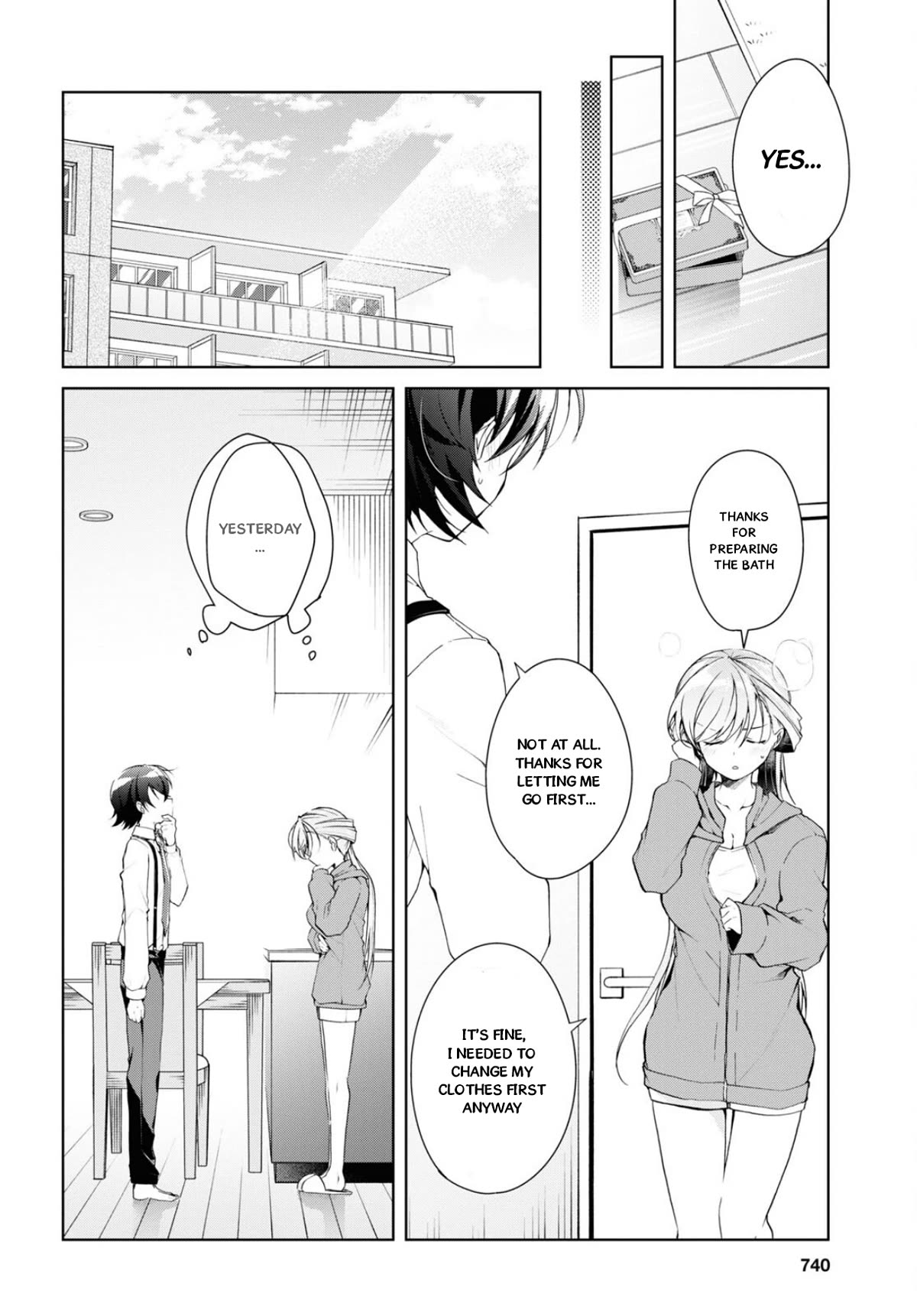 Isshiki-san Wants to Know About Love. Chapter 34 page 32 - Chapter 34: Isshiki Rinna Races Swiftly.
