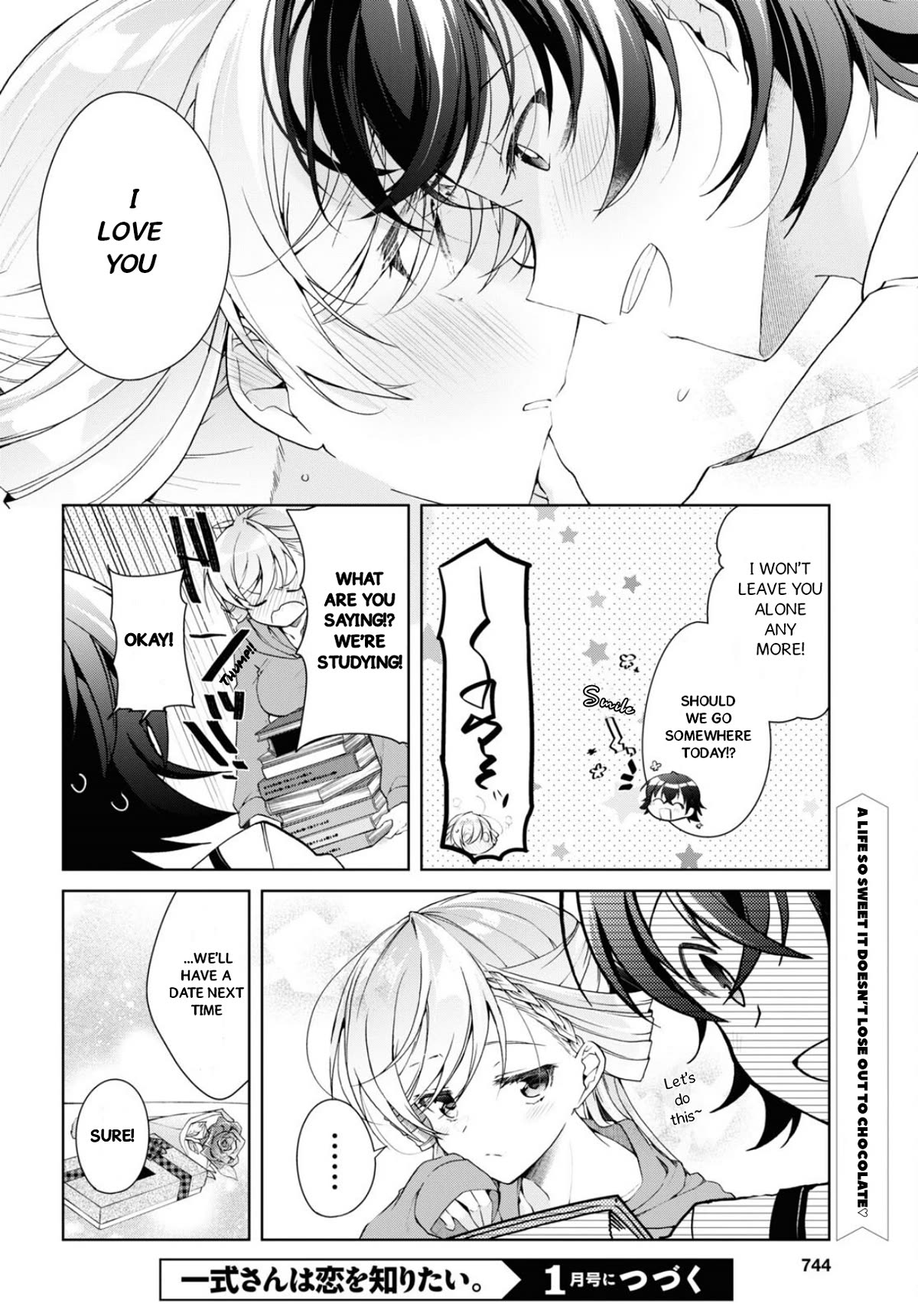 Isshiki-san Wants to Know About Love. Chapter 34 page 36 - Chapter 34: Isshiki Rinna Races Swiftly.