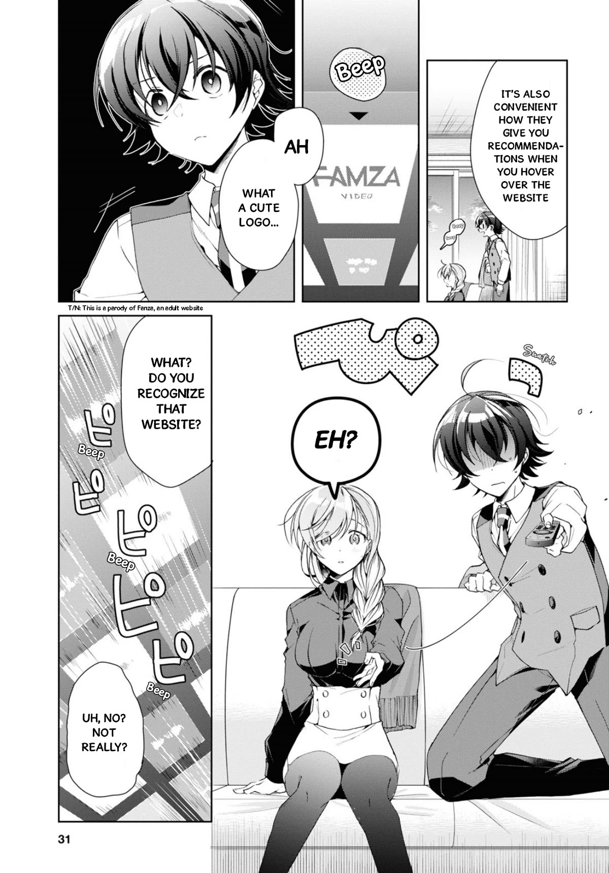 Isshiki-san Wants to Know About Love. Chapter 35 page 8 - Chapter 35: Isshiki Rinna Loses Herself In Her Schemes.