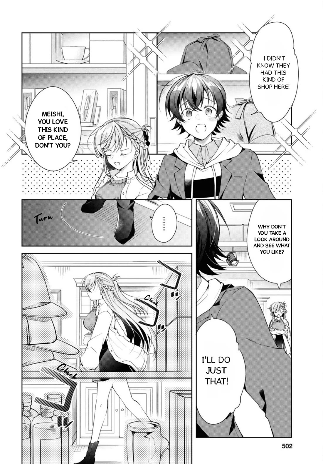 Isshiki-san Wants to Know About Love. Chapter 36 page 11 - Chapter 36: Rokutanda Meishi Perseveres.