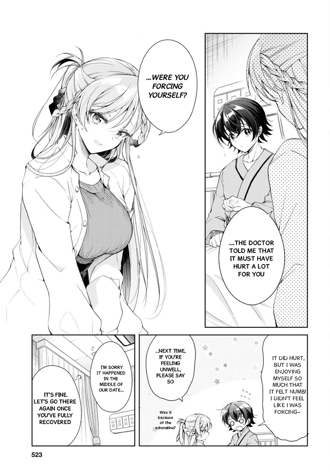 Isshiki-san Wants to Know About Love. Chapter 36 page 31 - Chapter 36: Rokutanda Meishi Perseveres.