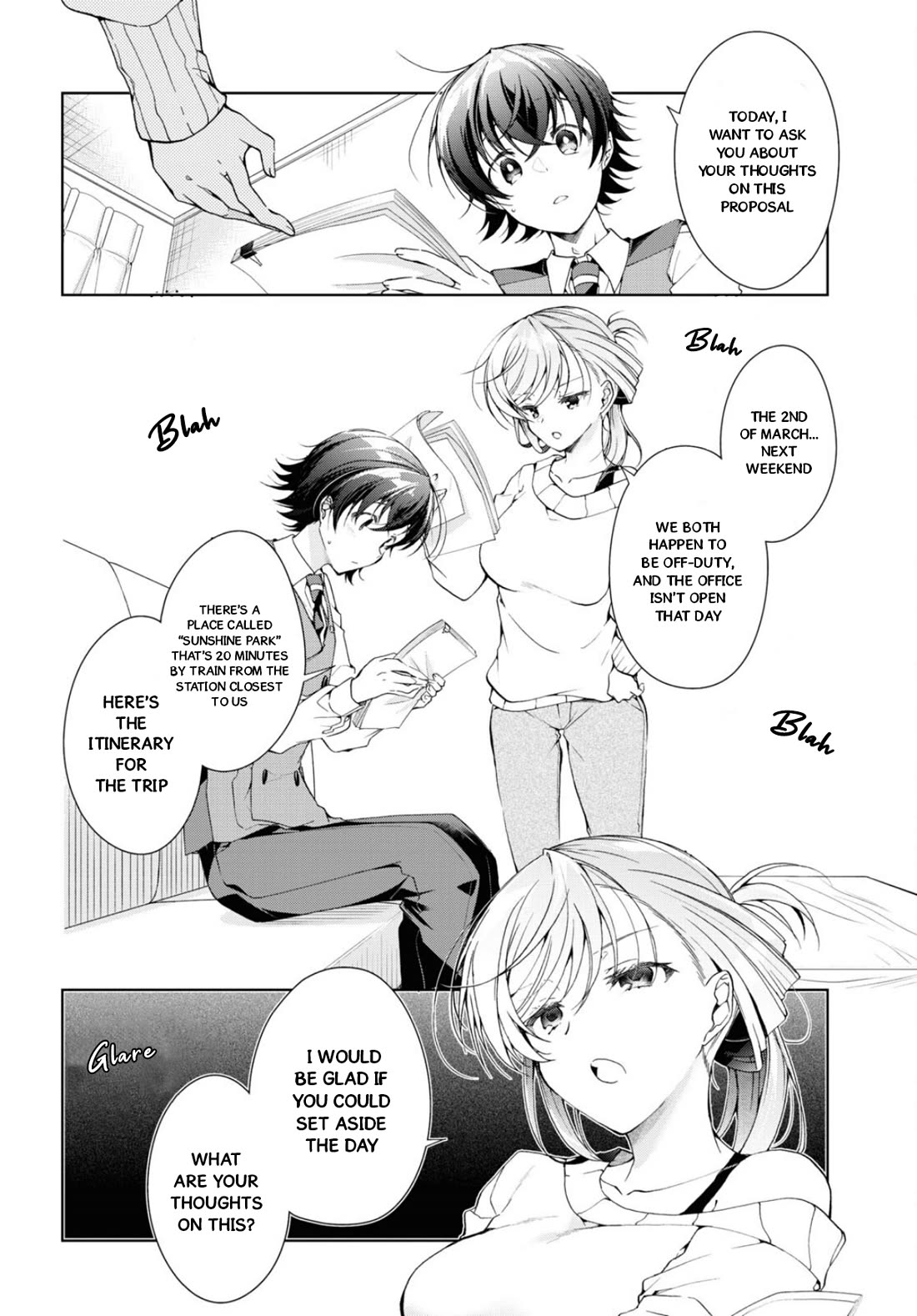 Isshiki-san Wants to Know About Love. Chapter 36 page 5 - Chapter 36: Rokutanda Meishi Perseveres.
