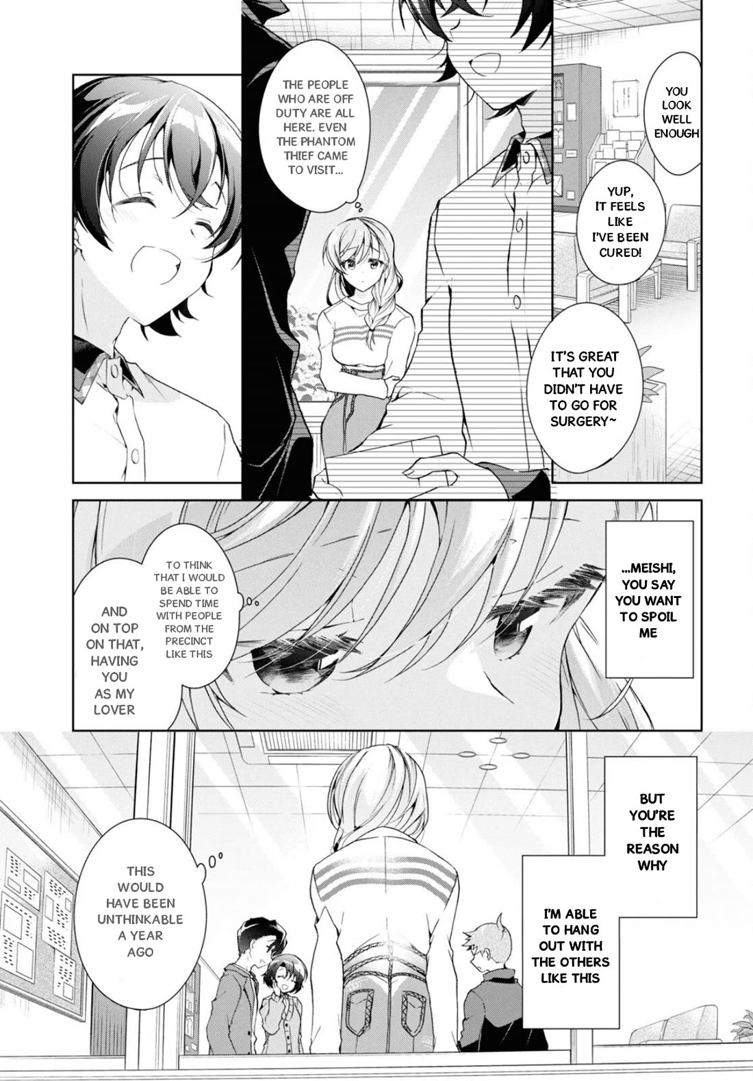 Isshiki-san Wants to Know About Love. Chapter 37 page 10 - Chapter 37: Isshiki Rinna Loses Her Composure.