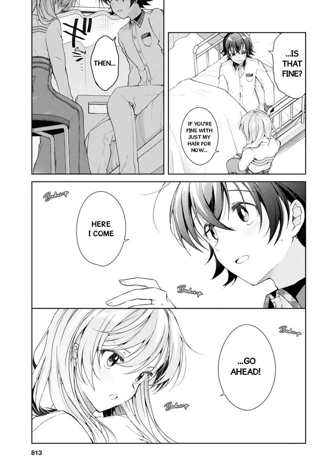 Isshiki-san Wants to Know About Love. Chapter 37 page 18 - Chapter 37: Isshiki Rinna Loses Her Composure.
