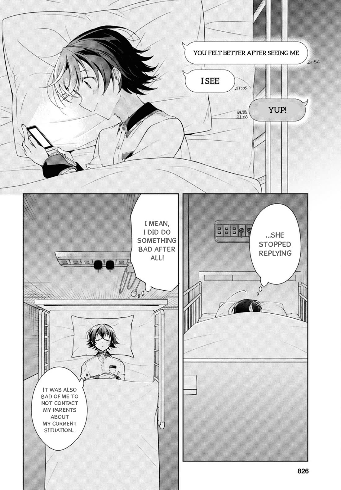 Isshiki-san Wants to Know About Love. Chapter 37 page 31 - Chapter 37: Isshiki Rinna Loses Her Composure.