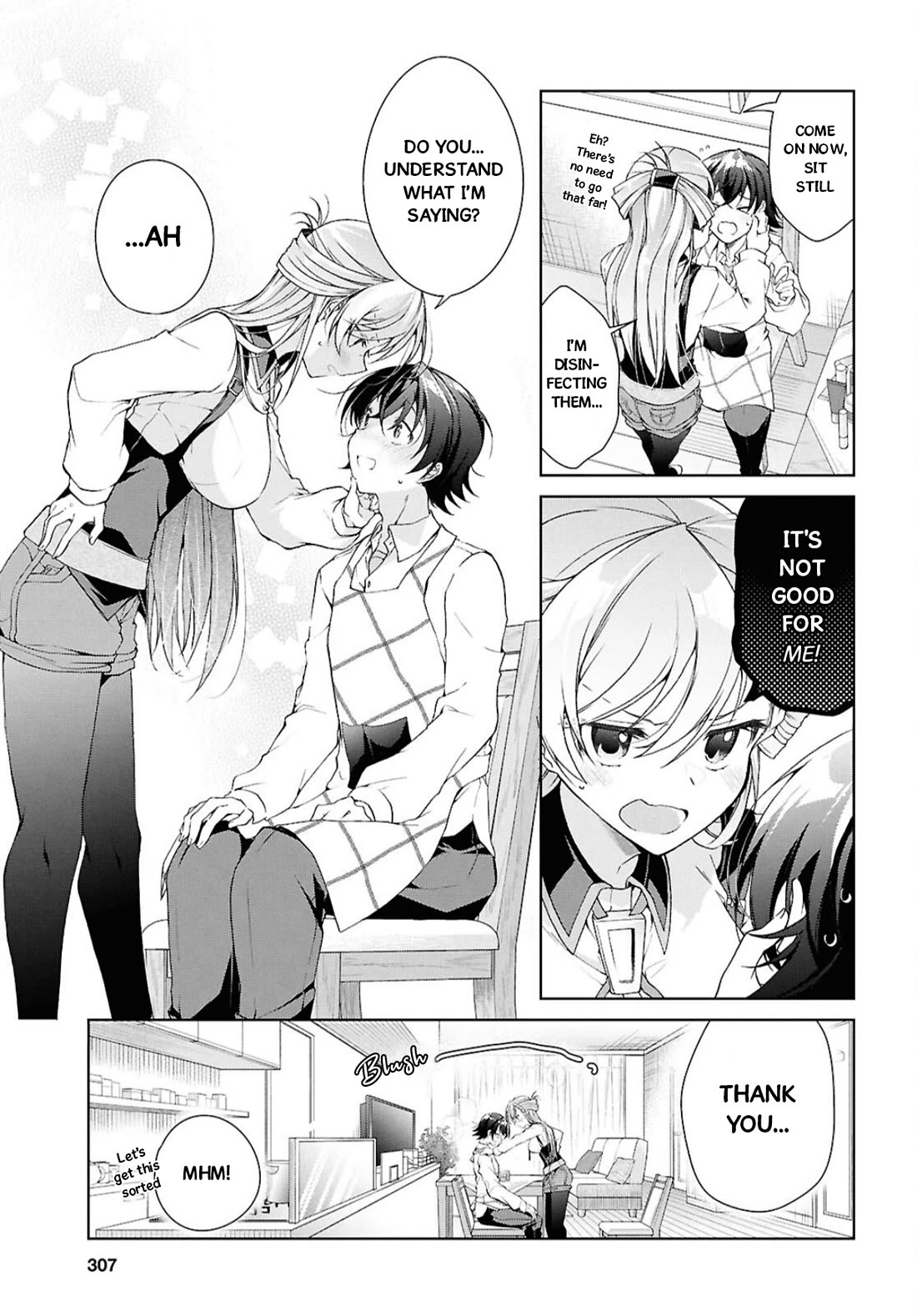 Isshiki-san Wants to Know About Love. Chapter 38.1 page 8 - Chapter 38.1: Isshiki Rinna Is Impatient.