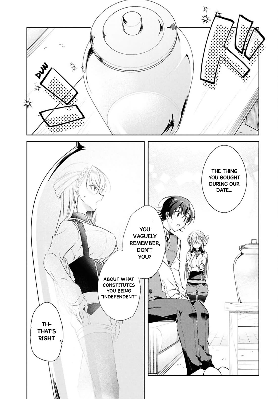 Isshiki-san Wants to Know About Love. Chapter 38.2 page 29 - Chapter 38.2: Isshiki Rinna is Impatient.