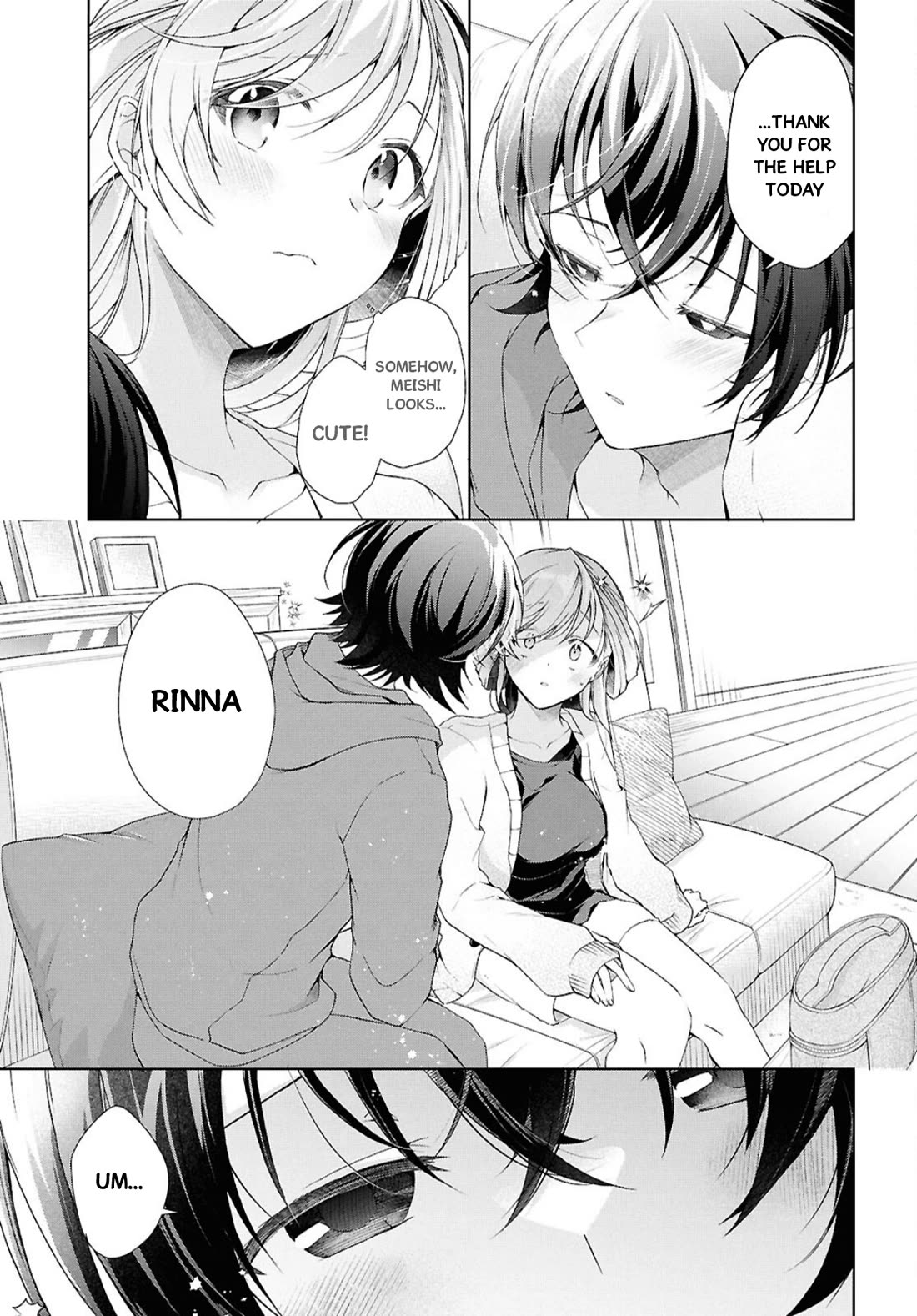 Isshiki-san Wants to Know About Love. Chapter 38.2 page 6 - Chapter 38.2: Isshiki Rinna is Impatient.